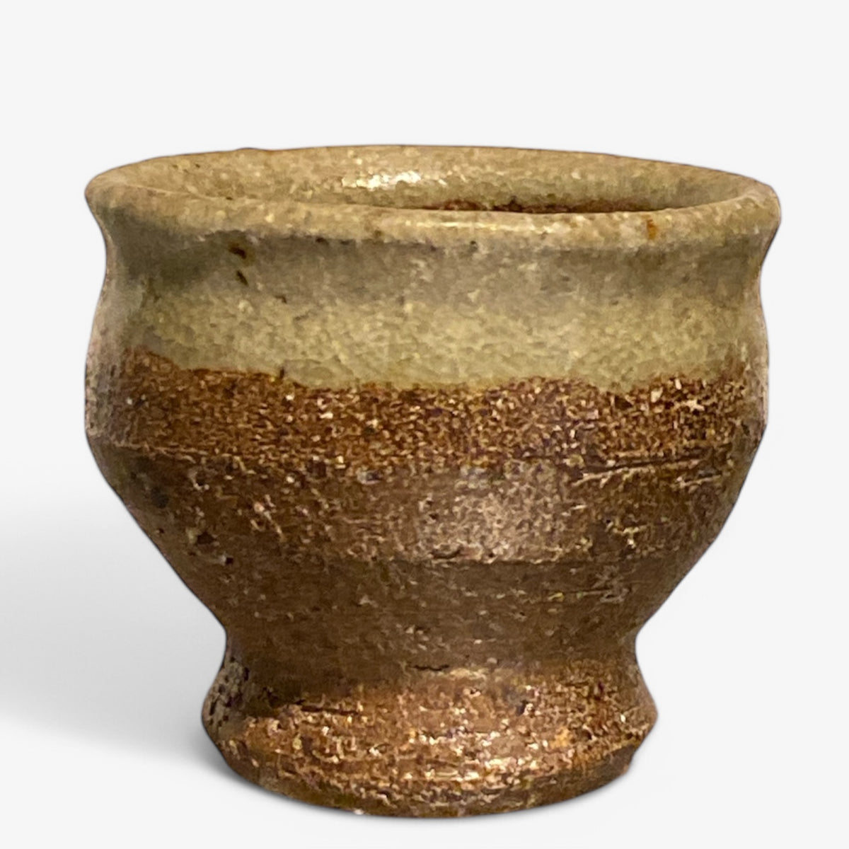 Salt bowl in stoneware