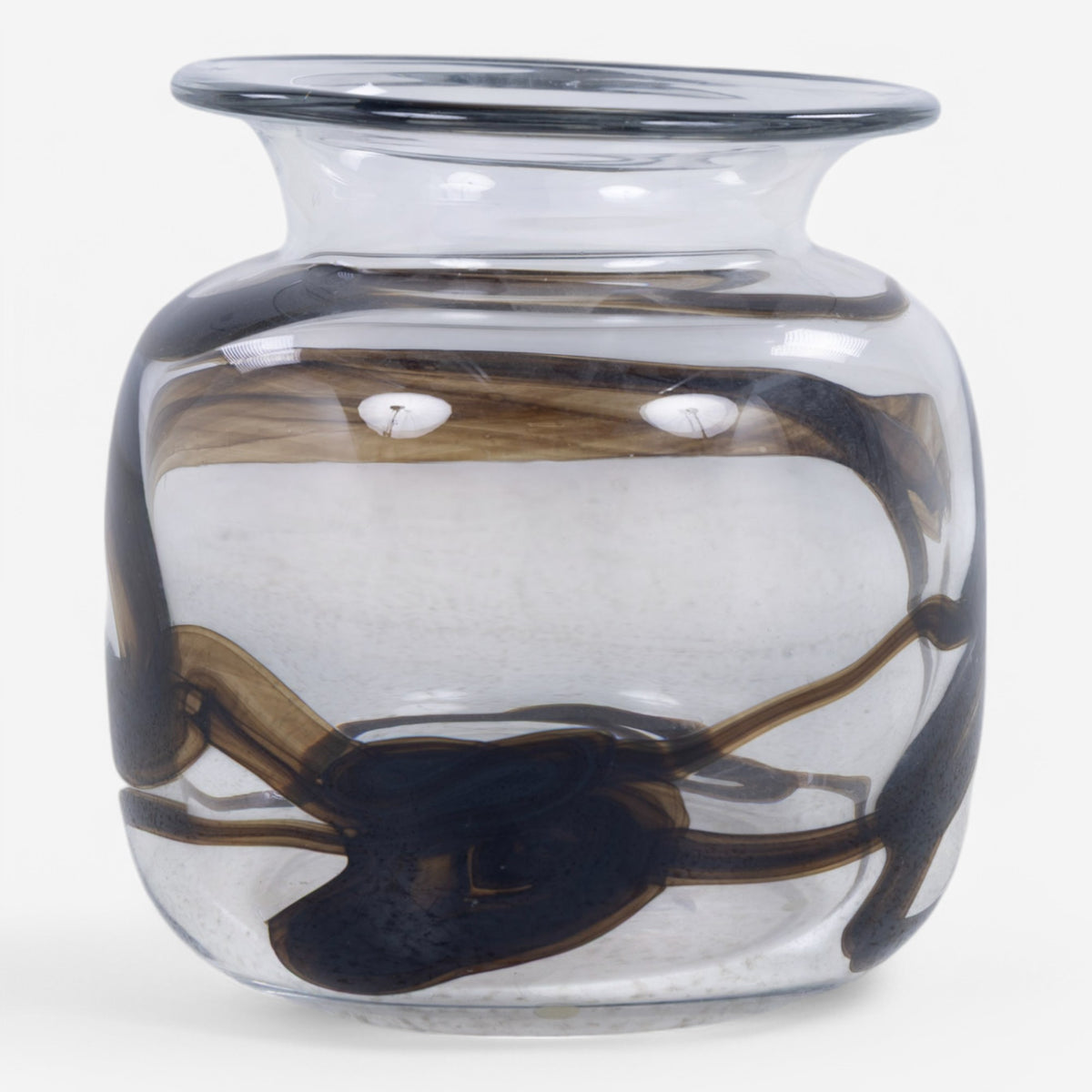 Stor vase i glas