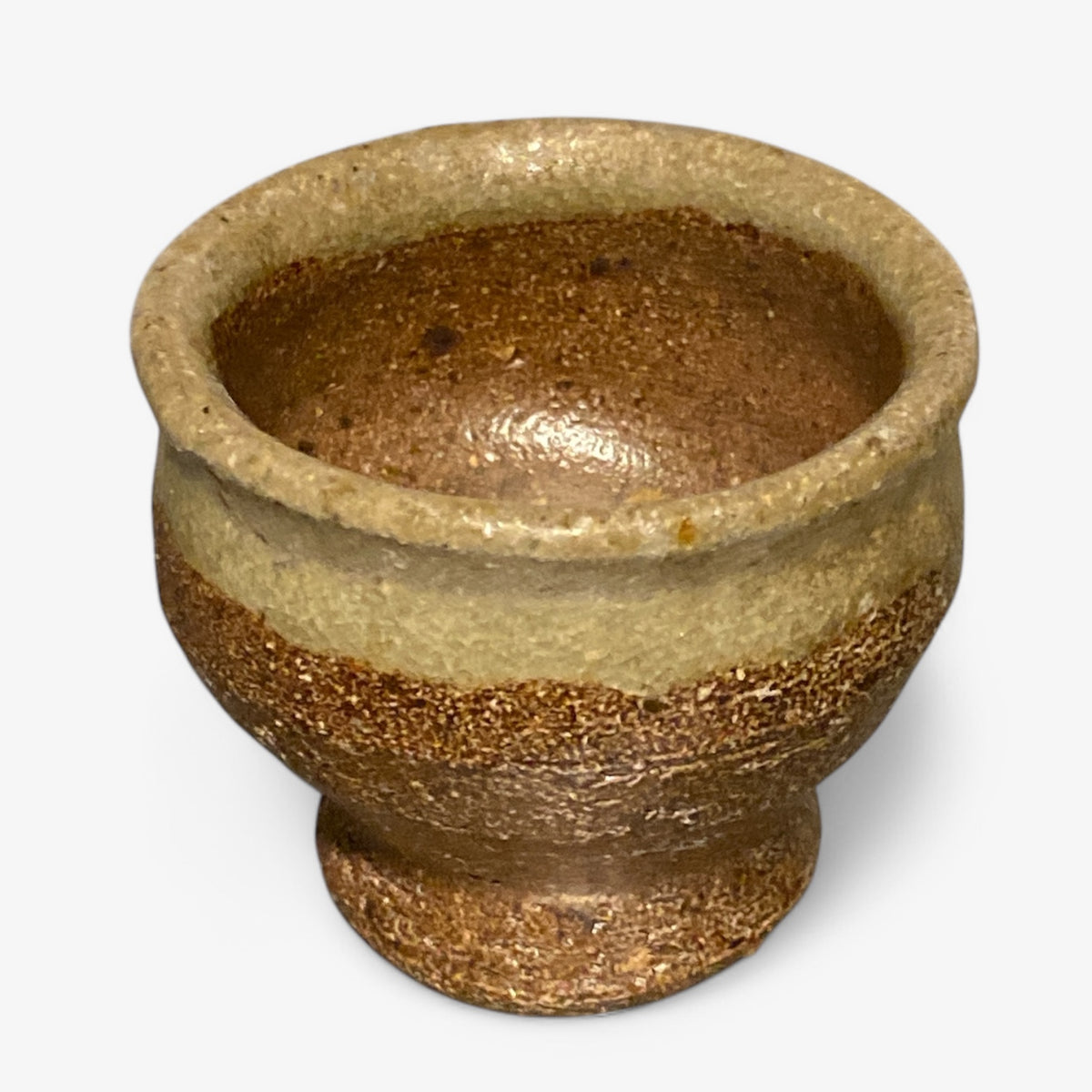 Salt bowl in stoneware