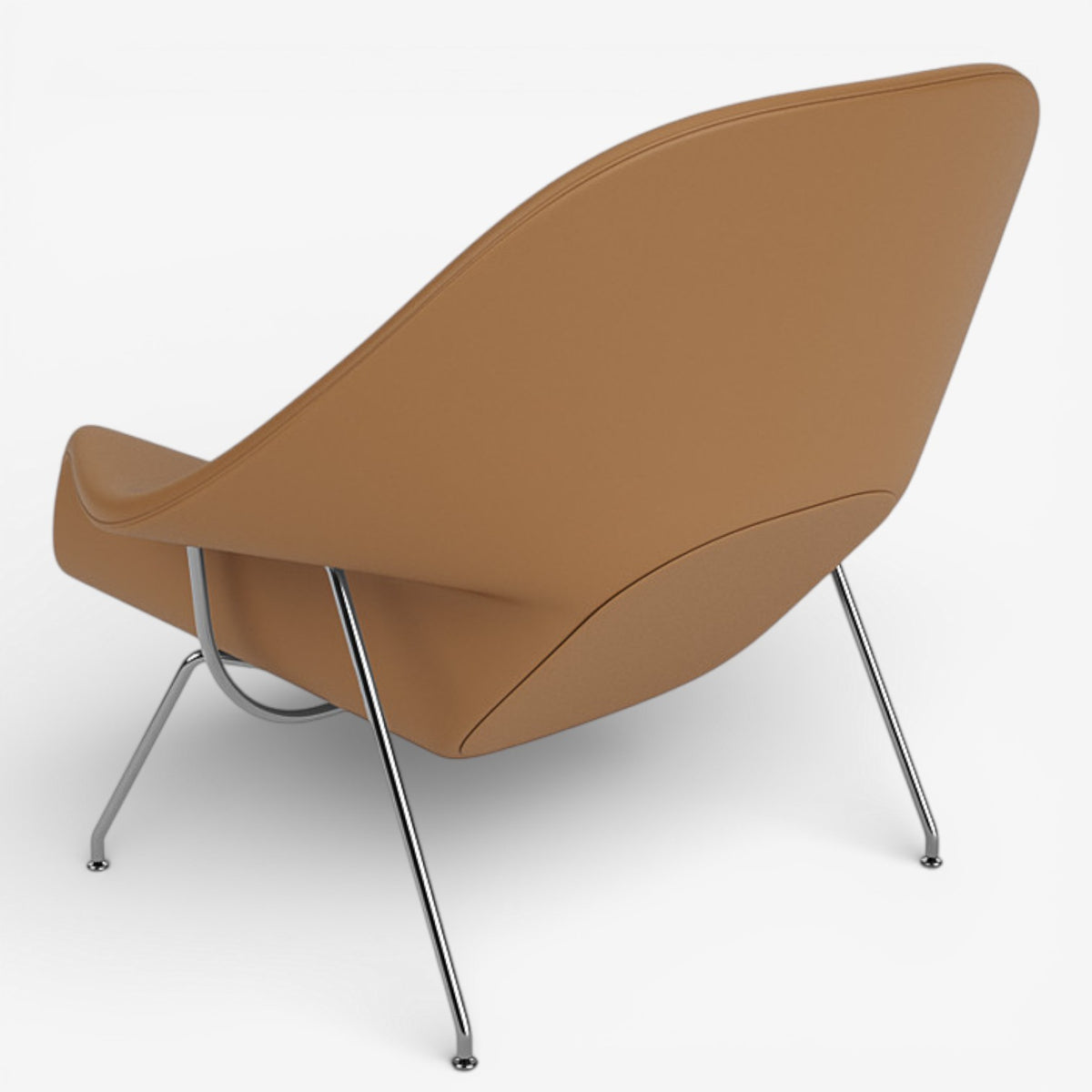 Womb Chair' lænestol i læder