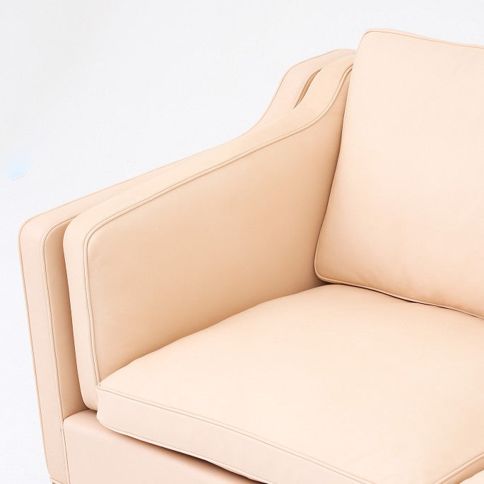 BM 2213 - 3 pers. sofa i naturlæder