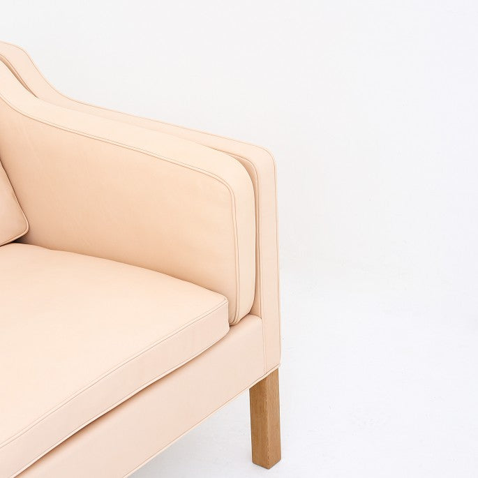 BM 2213 - 3 pers. sofa i naturlæder
