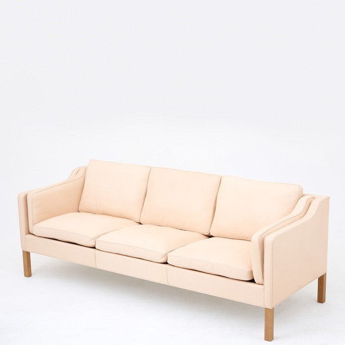 BM 2213 - 3 pers. sofa i naturlæder