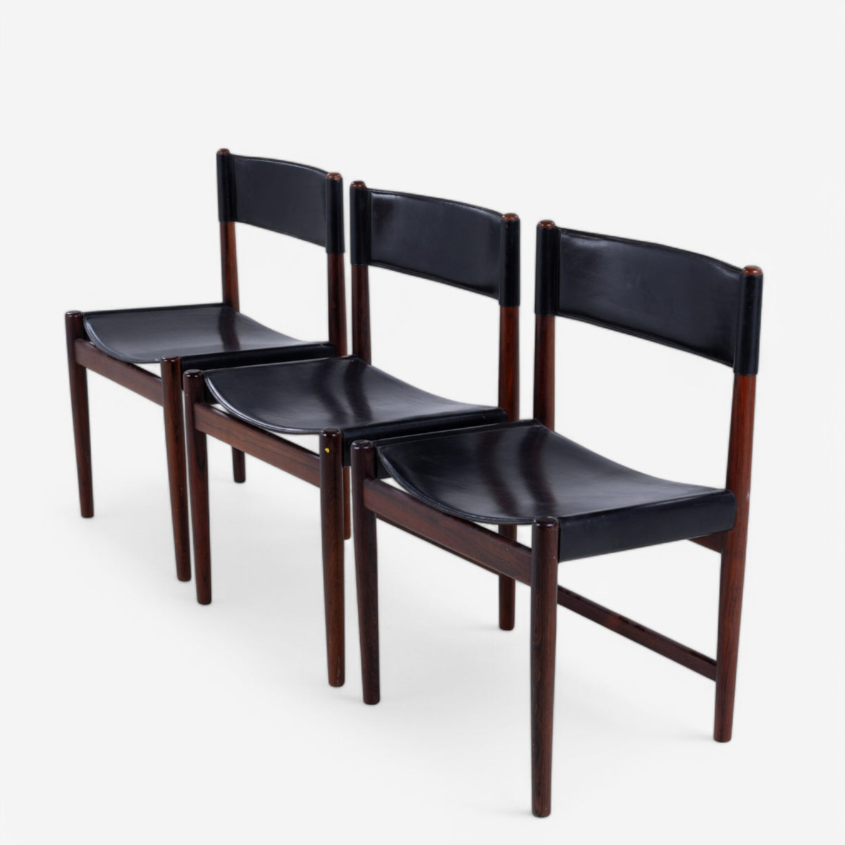 Dining chair in rosewood