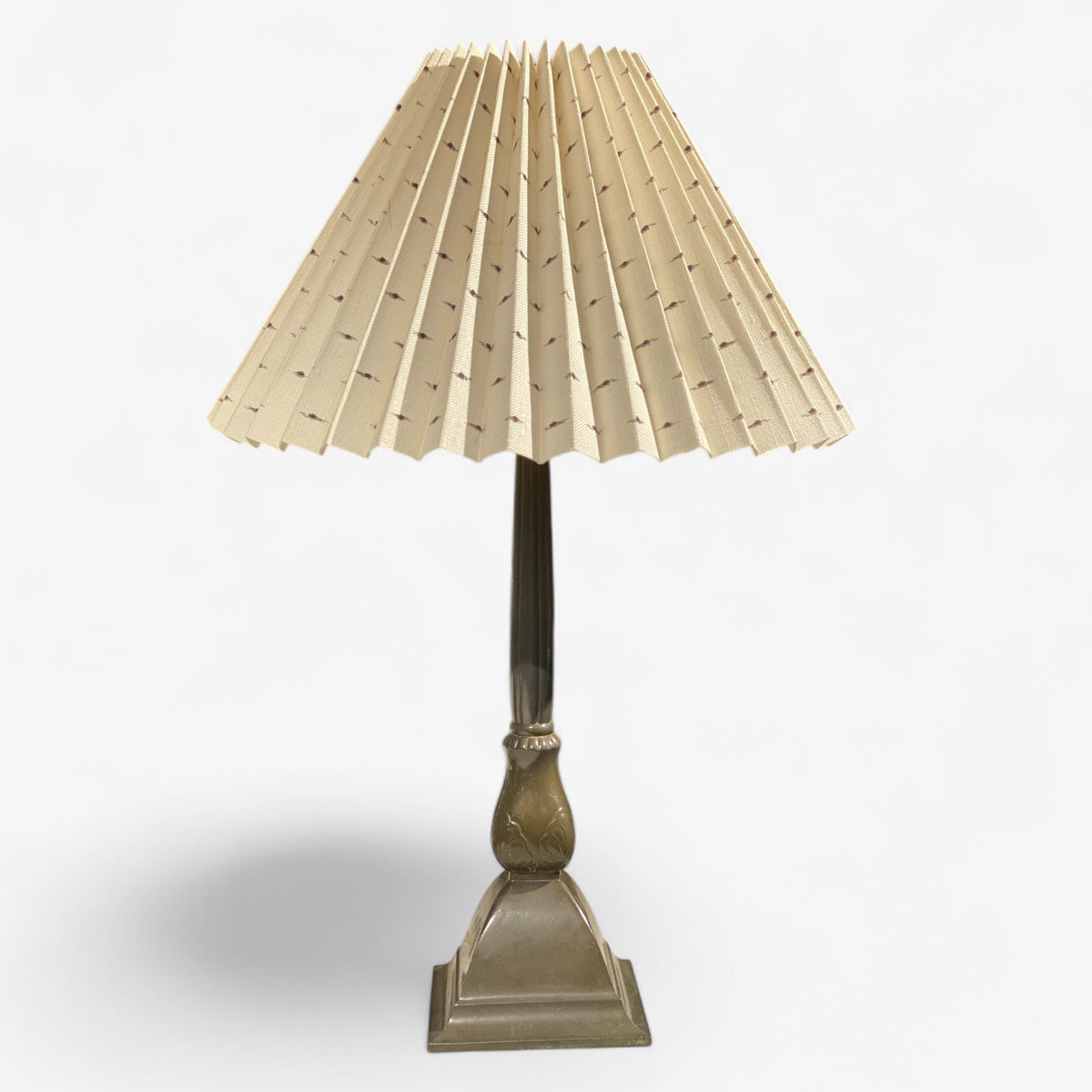 Bordlampe i diskometal