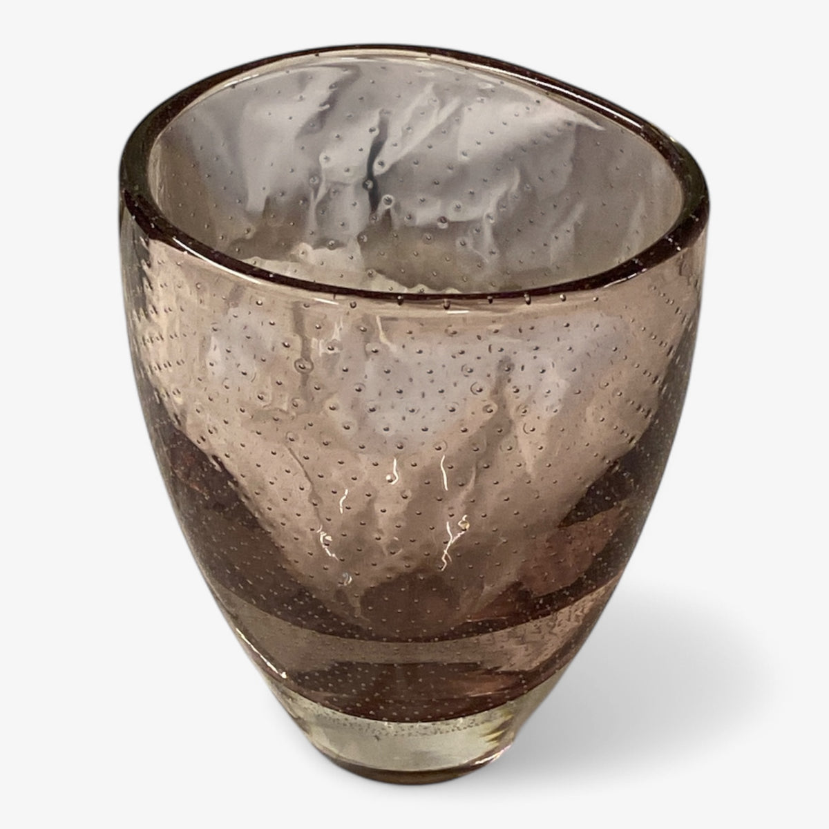 Vase af glas