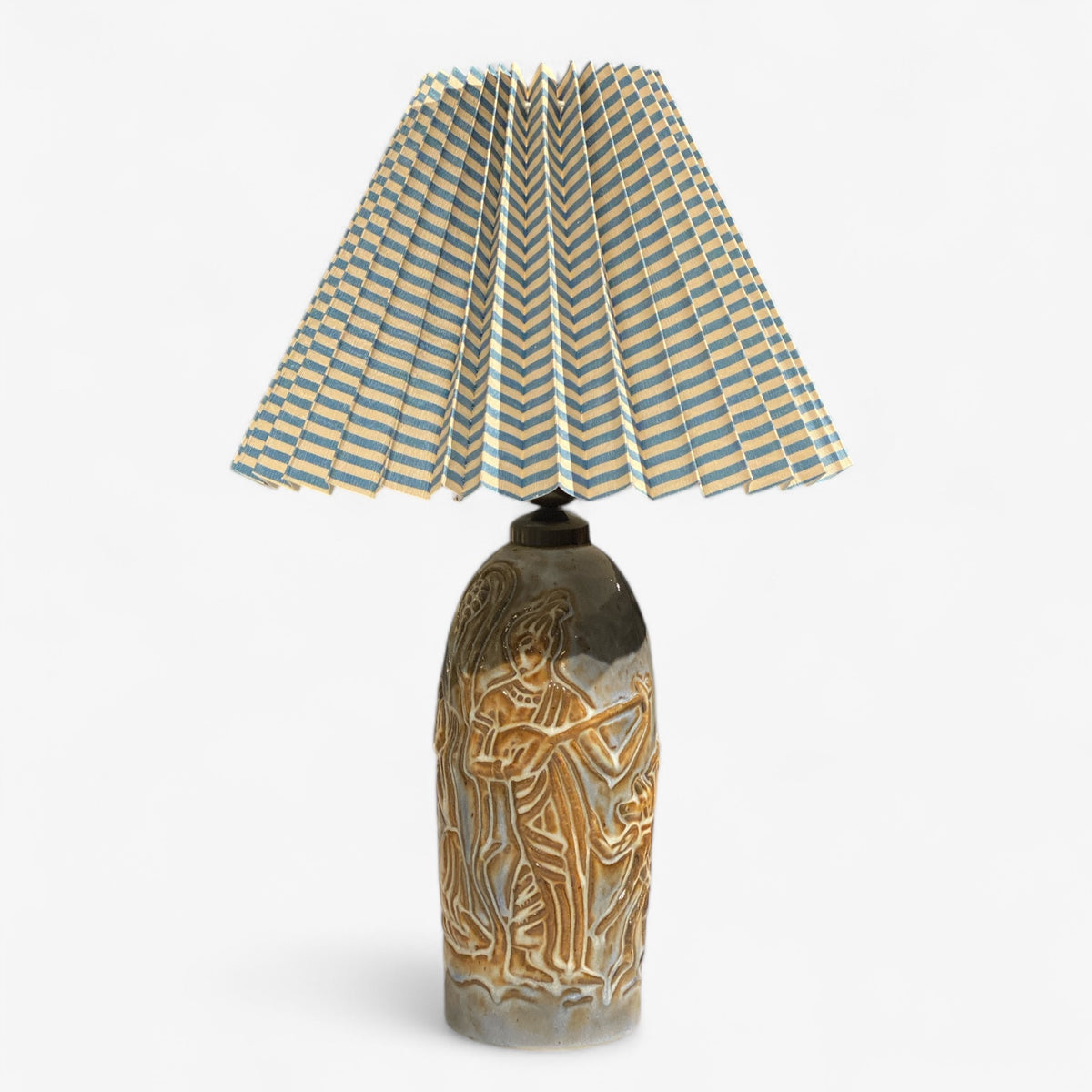 Bordlampe i stentøj
