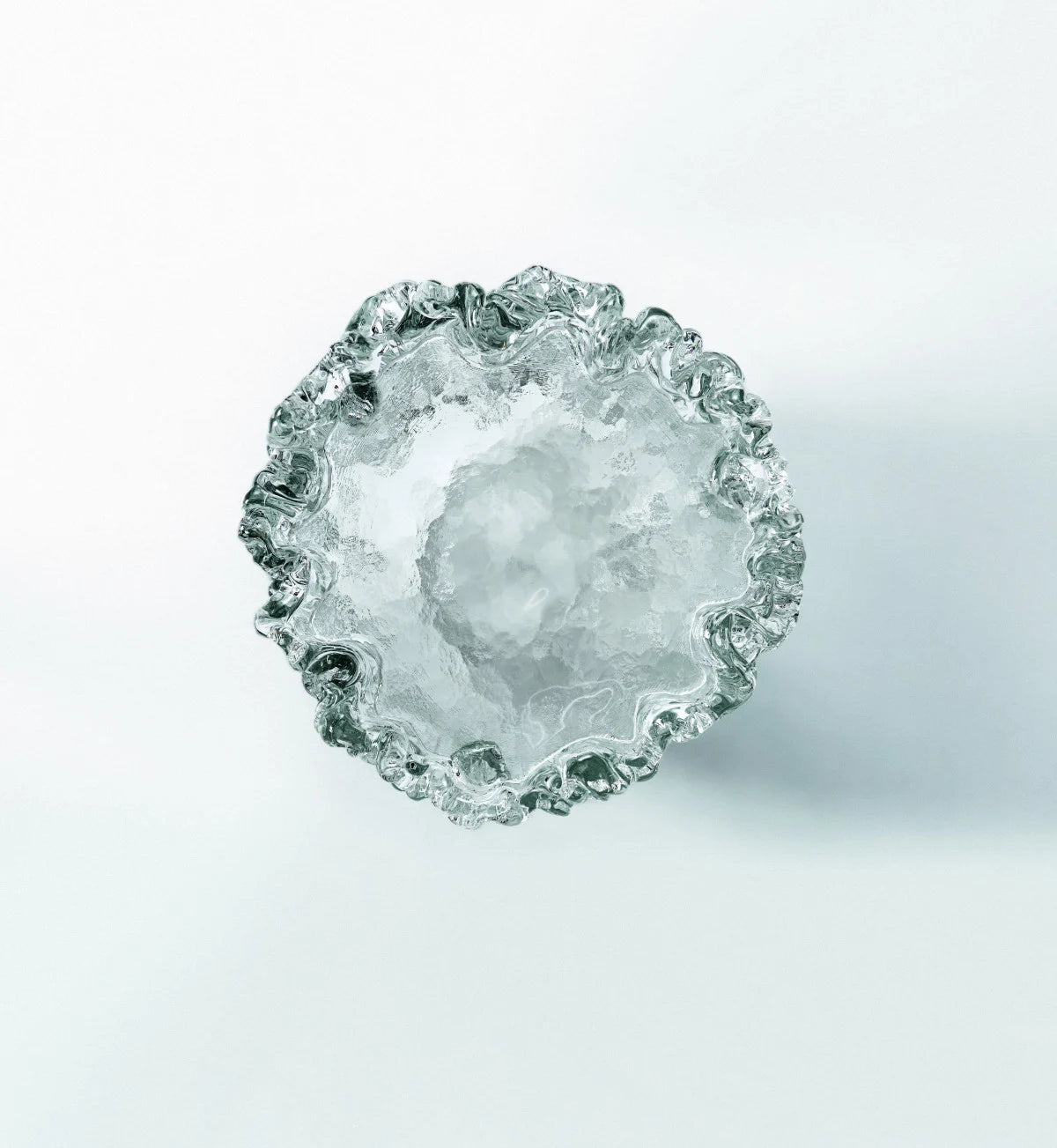 Fountain' sidebord i glas