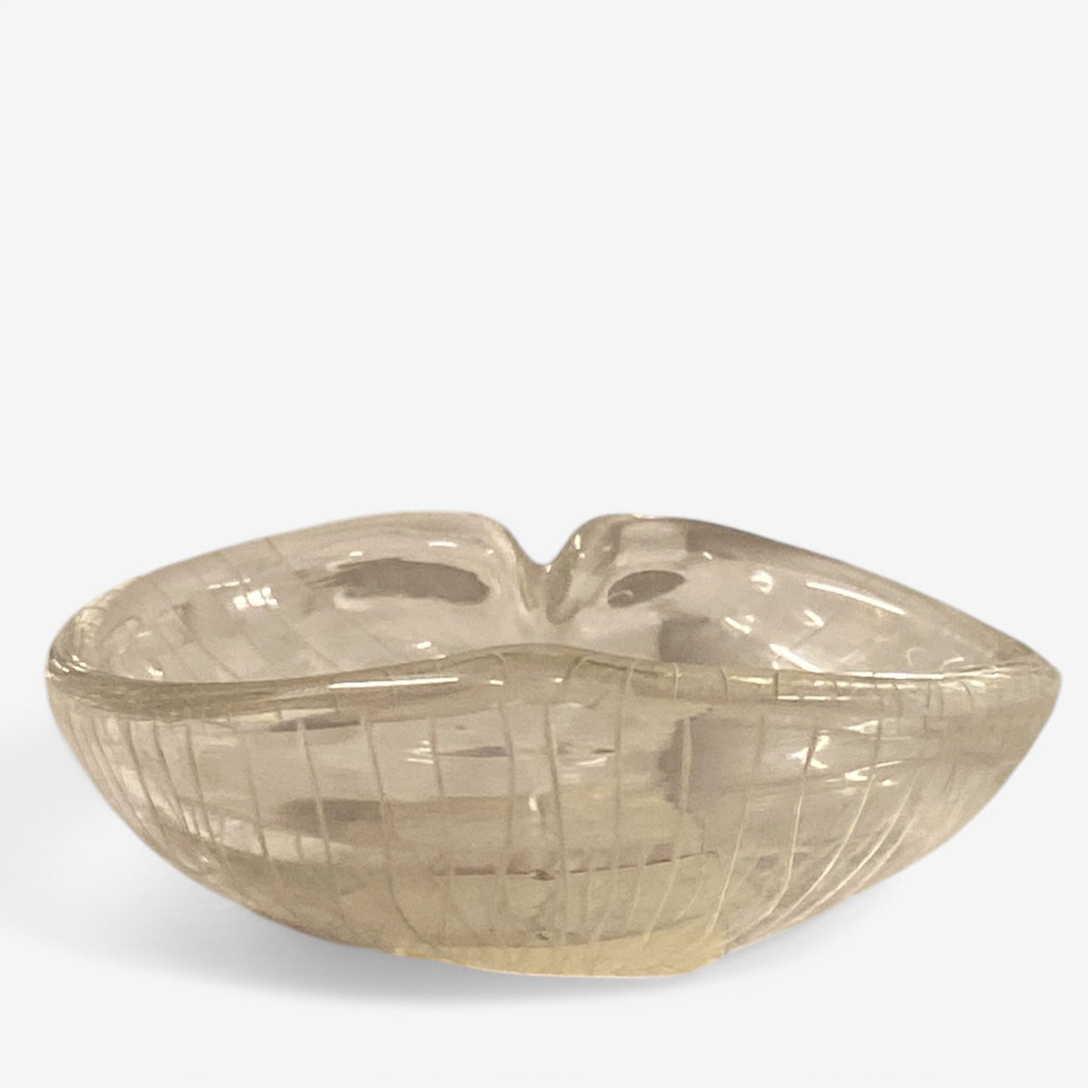 Ash tray in glass