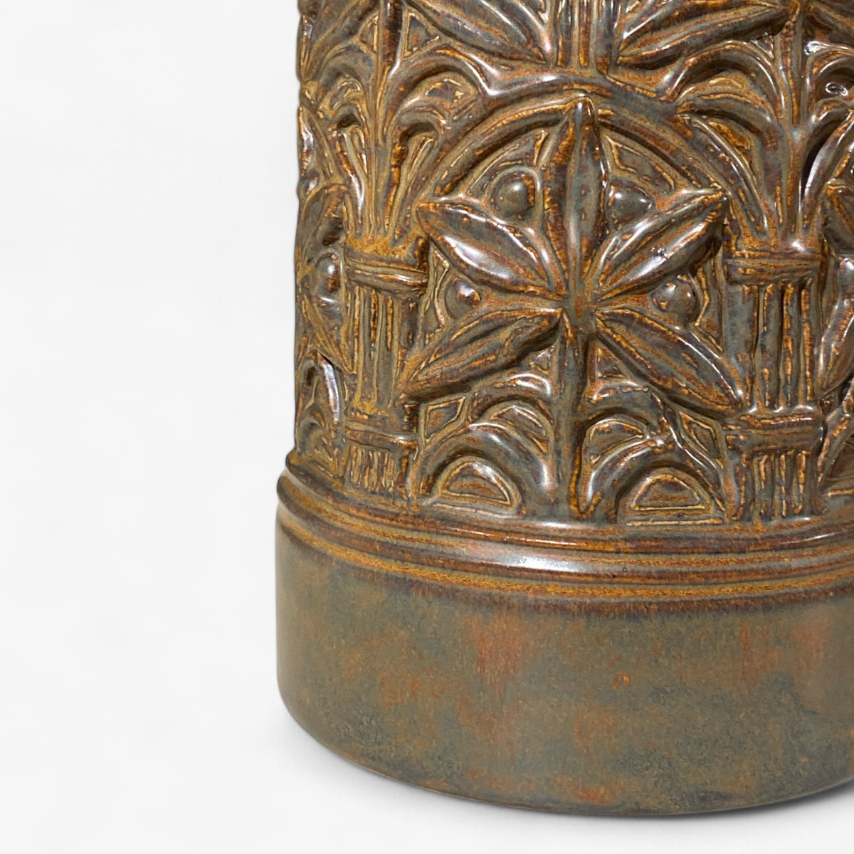 Table lamp in stoneware