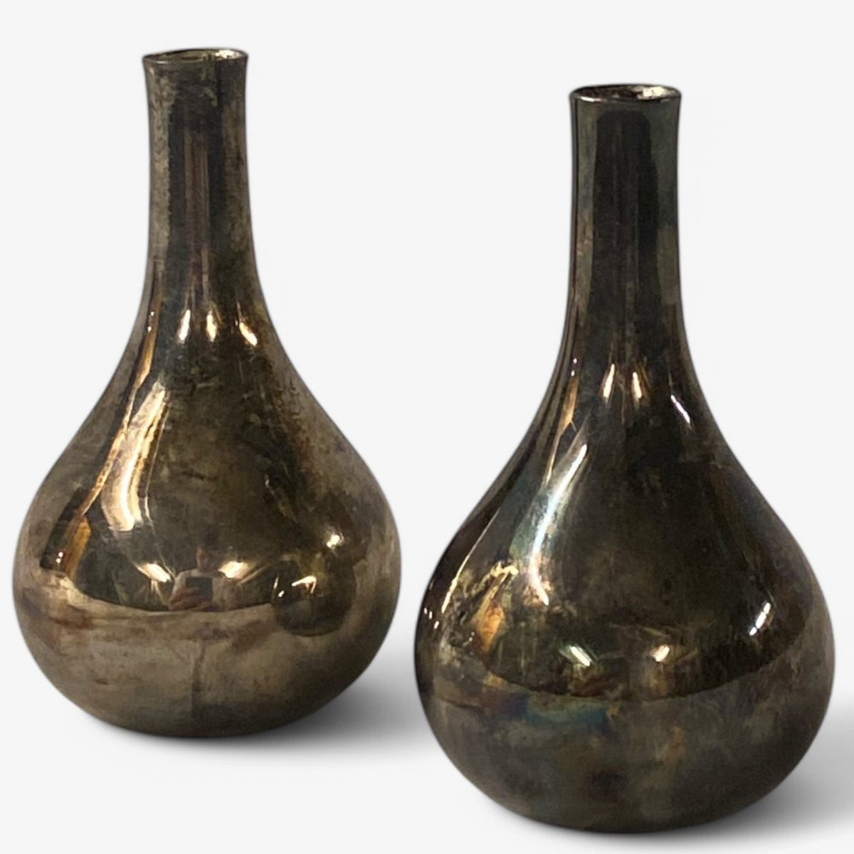 Pair of small candle holders