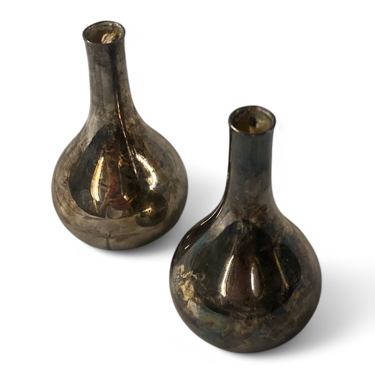 Pair of small candle holders