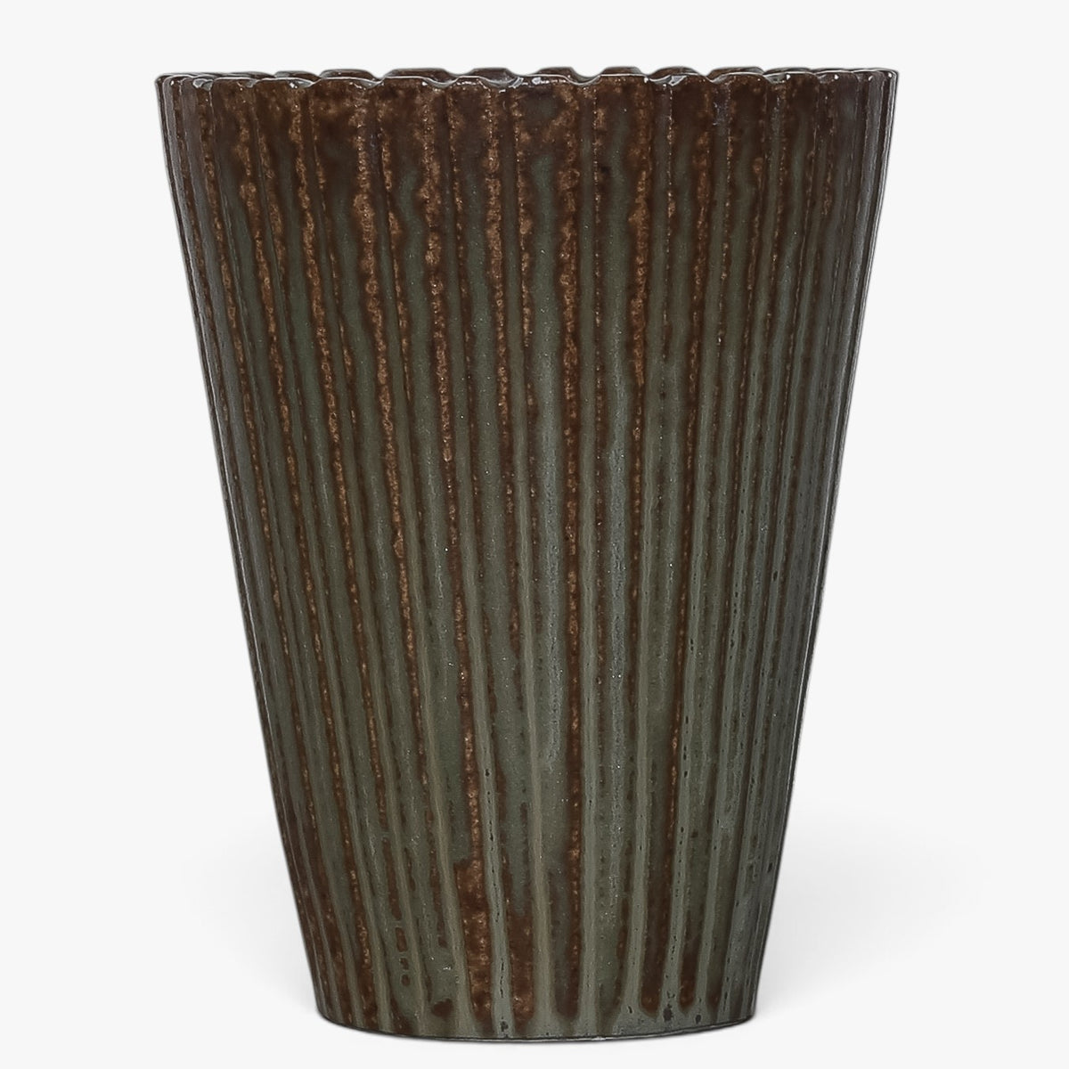 Vase in stoneware