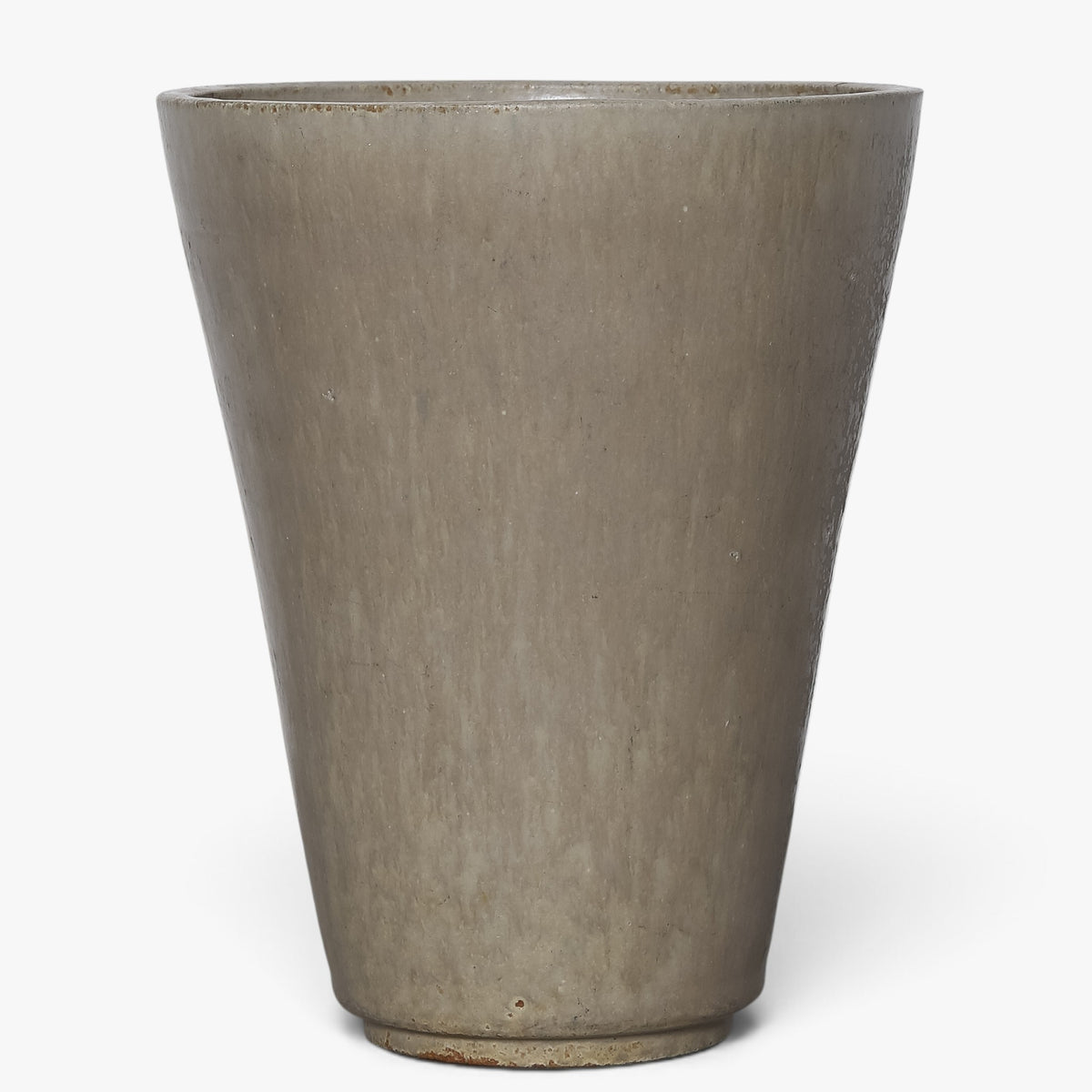 Tall vase in stoneware