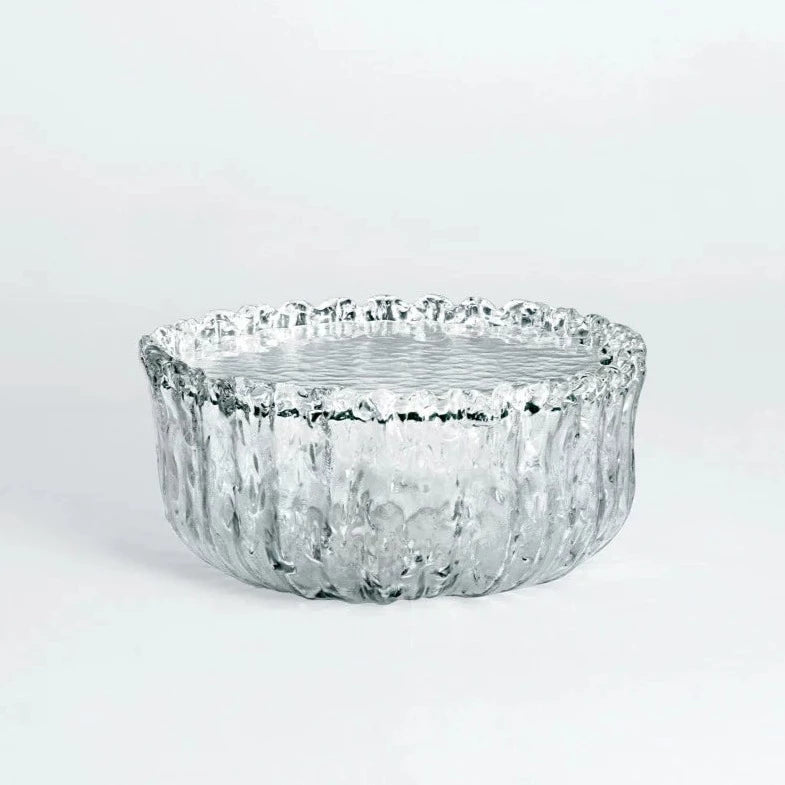 Fountain' glass coffee table