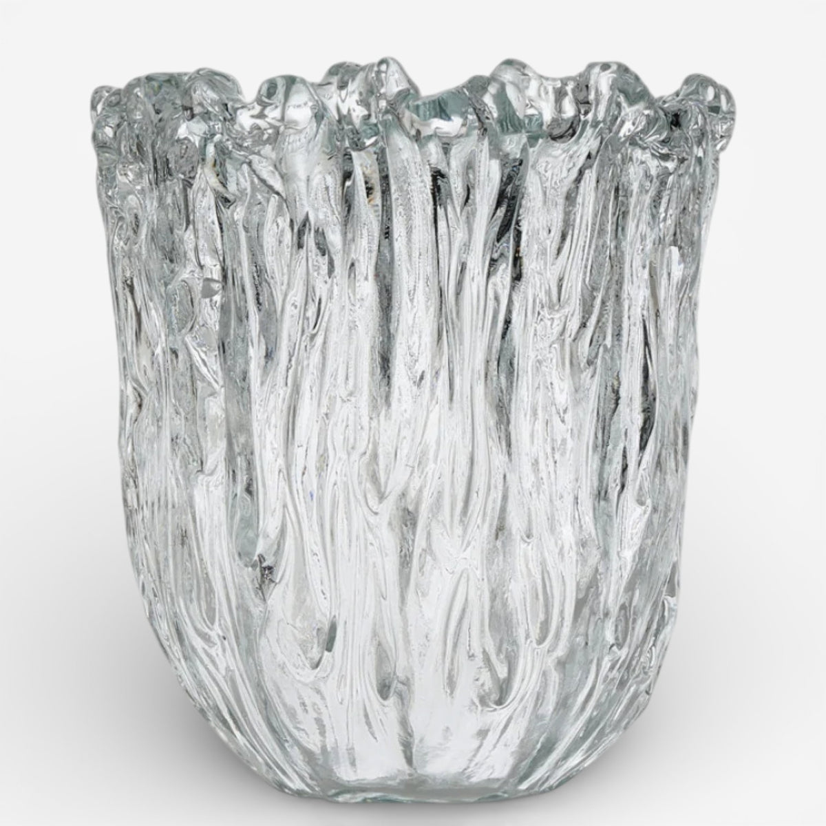 Fountain' sidebord i glas