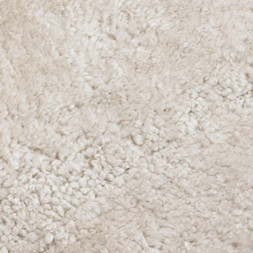 57A - Tub chair in lamb wool