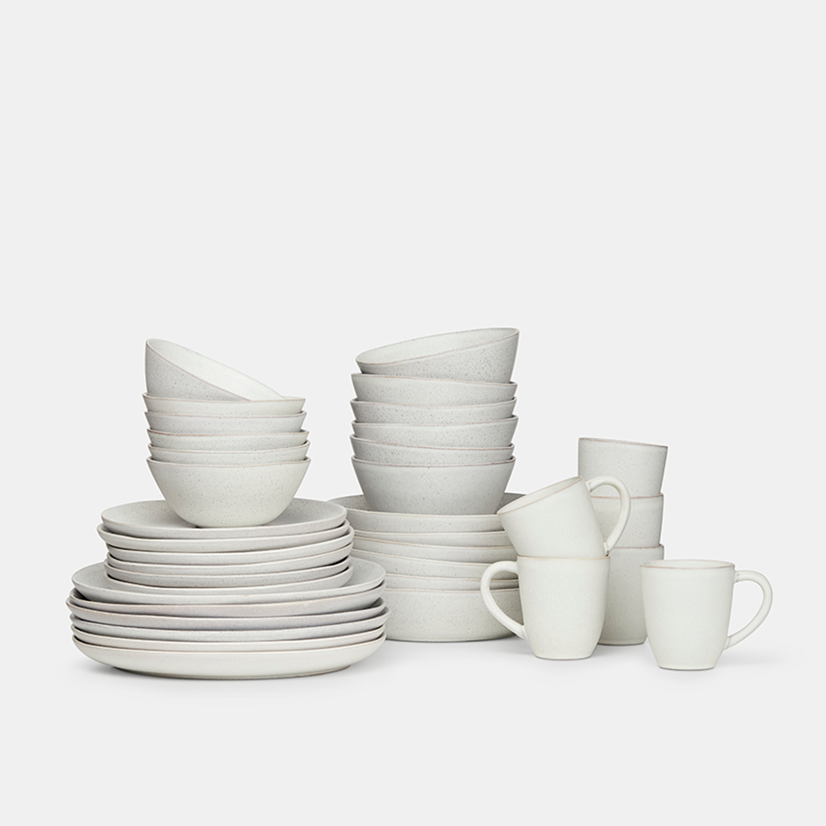 Studio' service in white (full set)