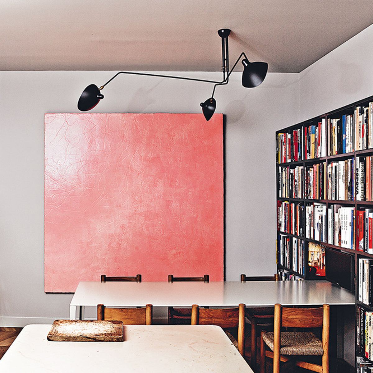 'Plafonnier 3' - Loftlampe i sort metal