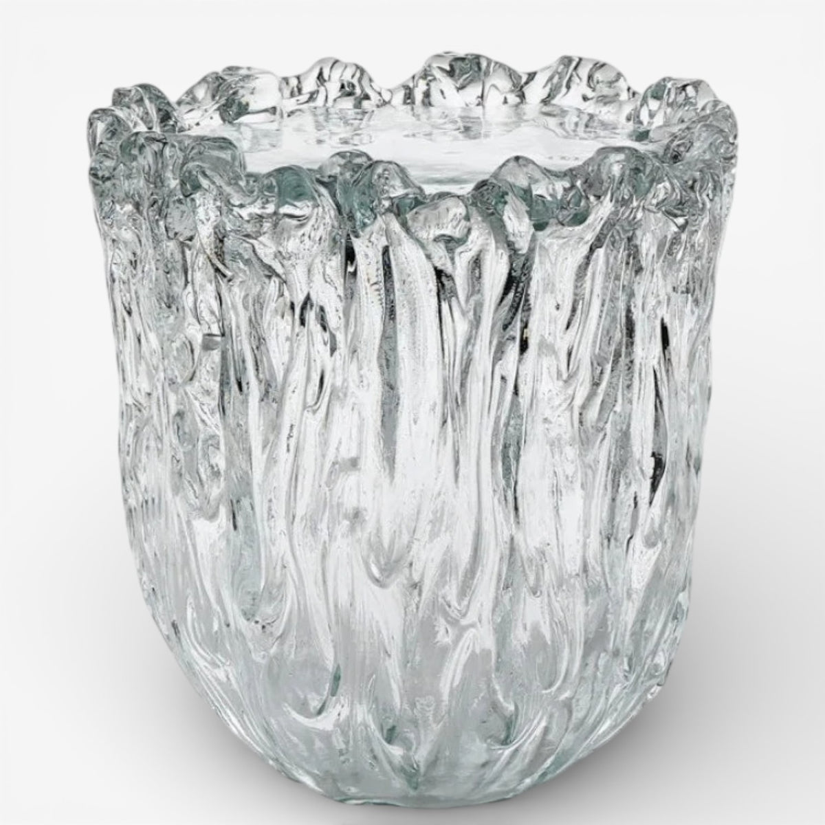 Fountain' sidebord i glas