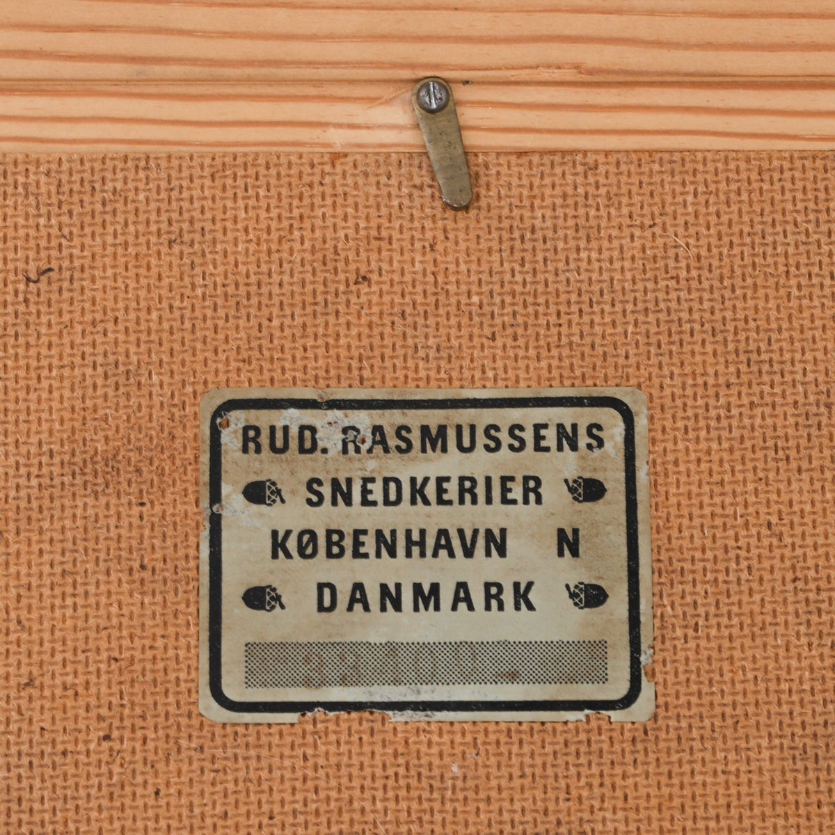 Ramme i fyrretræ