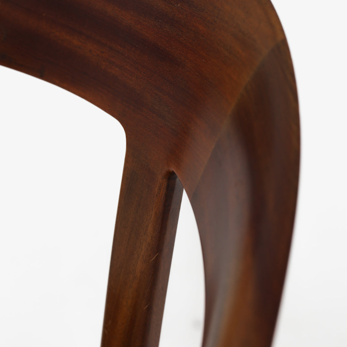 Armchair in mahogany