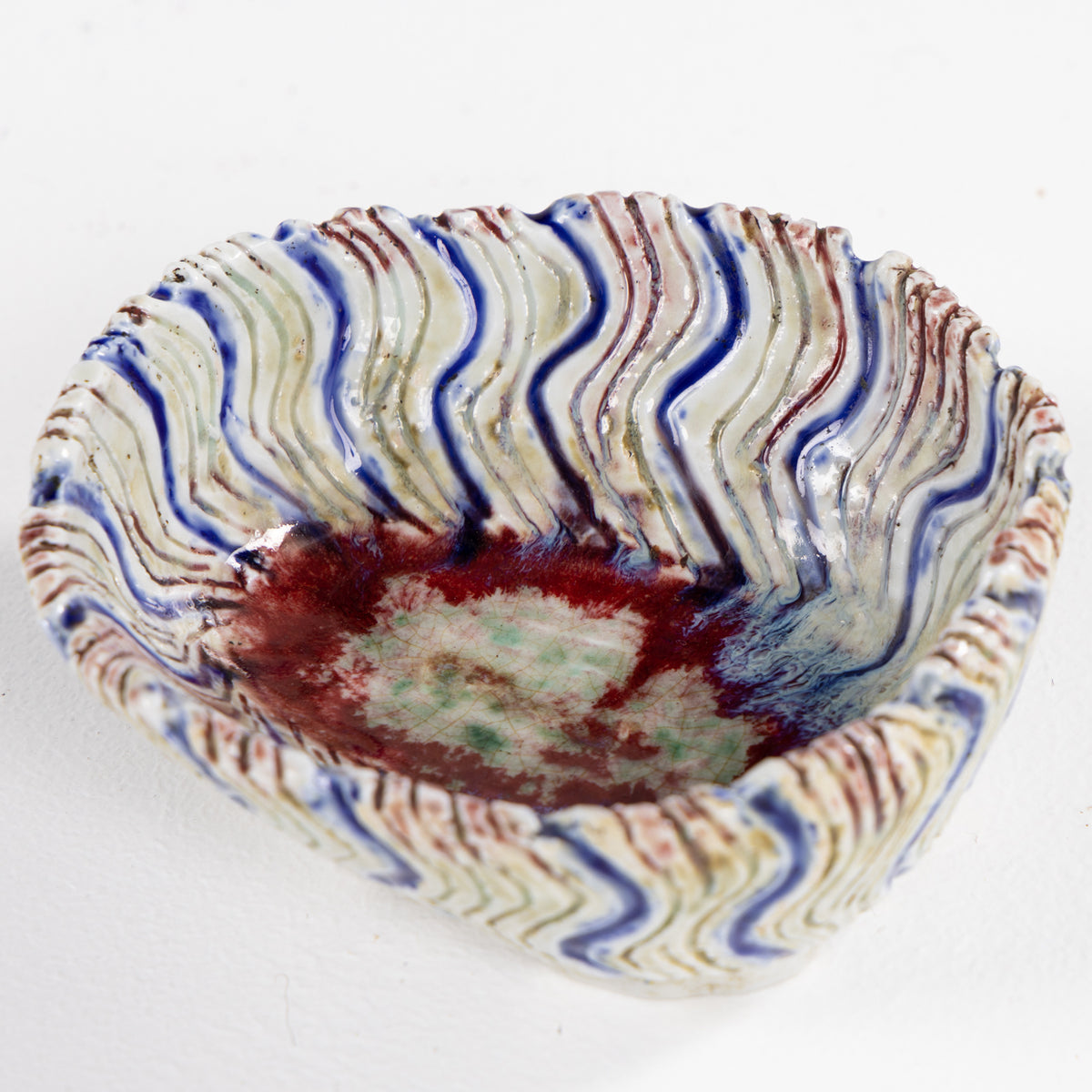 Unique stoneware bowl