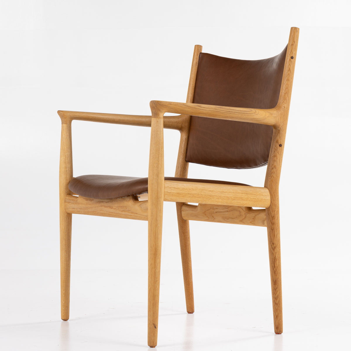 JH 513 - Armchair in oiled oak