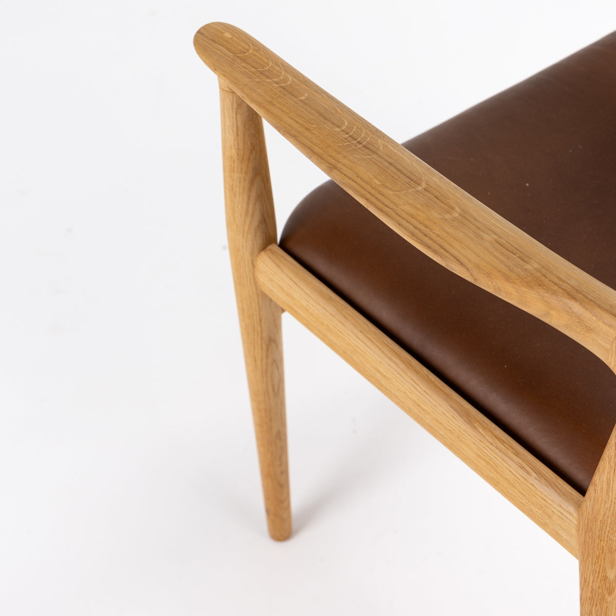 JH 513 - Armchair in oiled oak
