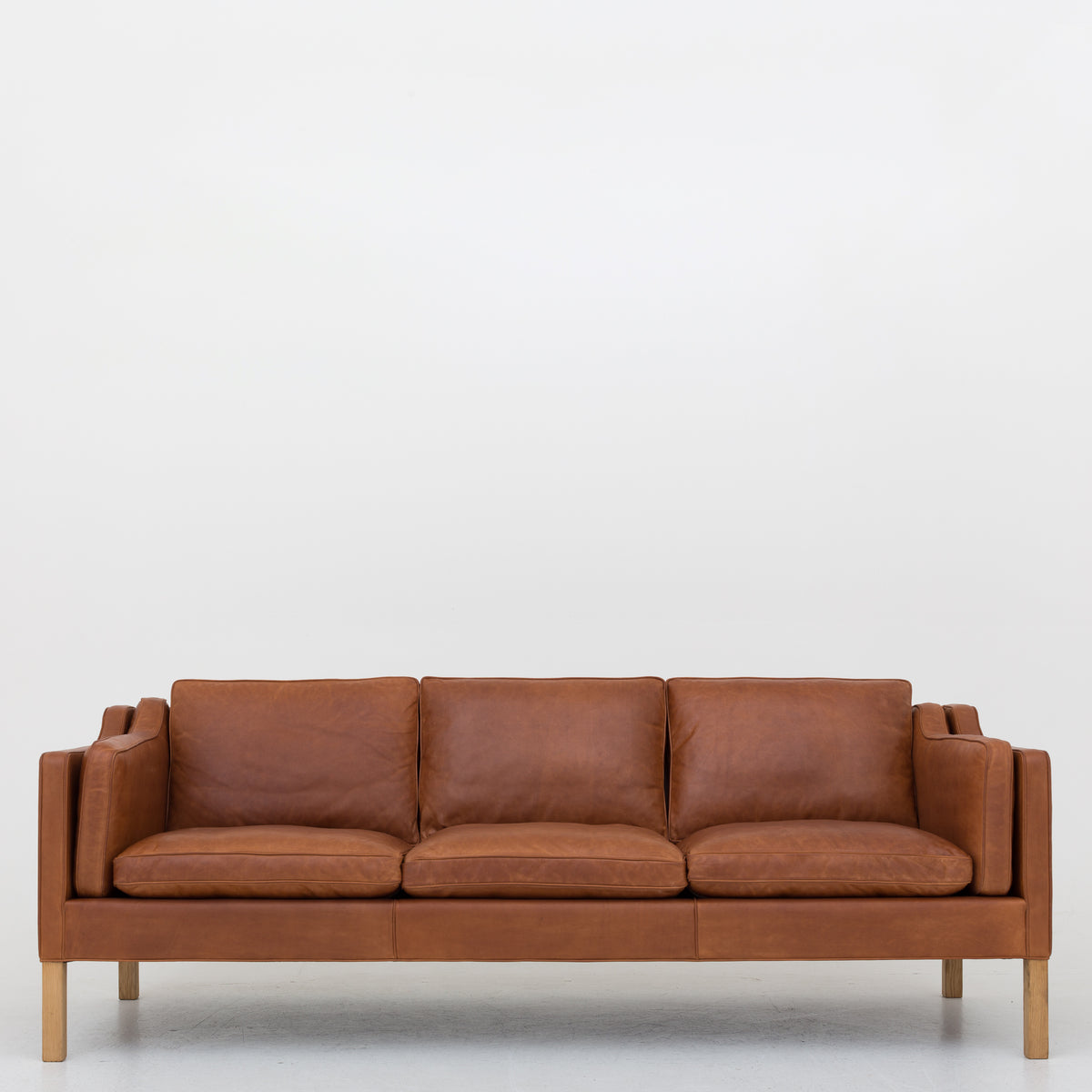BM 2213 - 3 pers. sofa i Dunes-læder