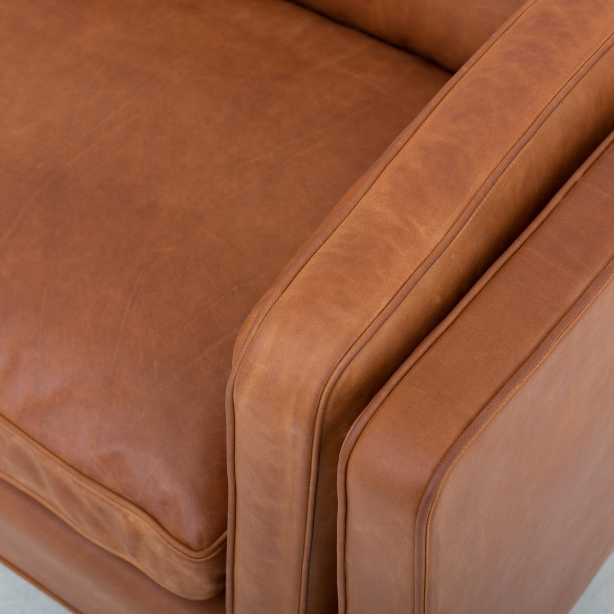 BM 2213 - 3 pers. sofa i Dunes-læder