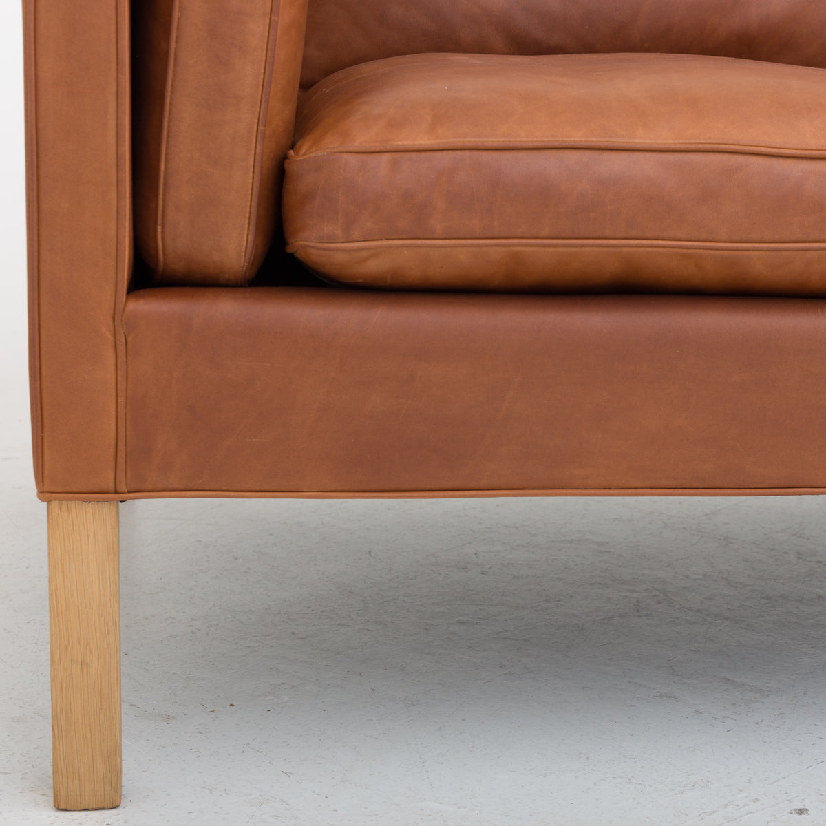 BM 2213 - 3 pers. sofa i Dunes-læder
