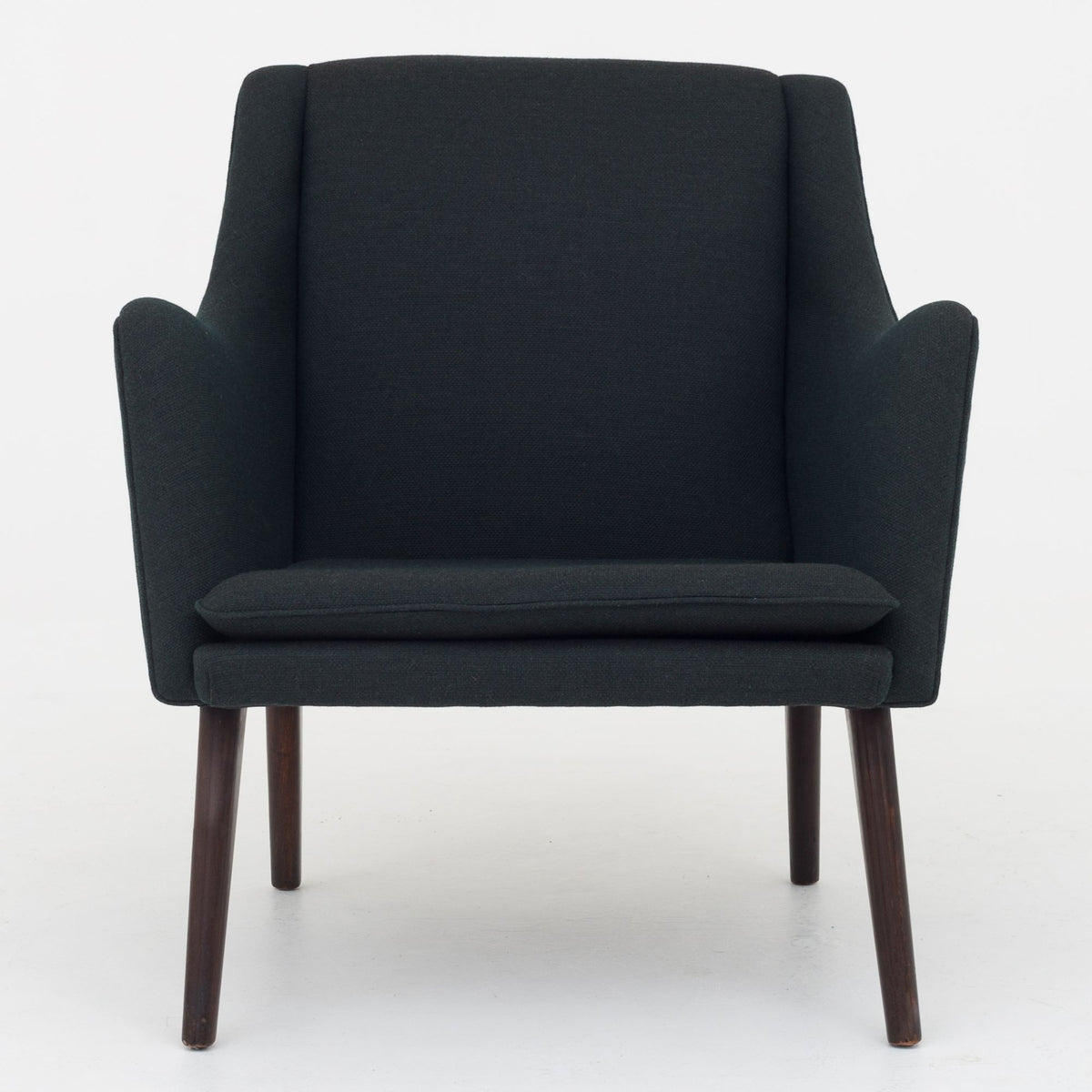 Reupholstered easy chair