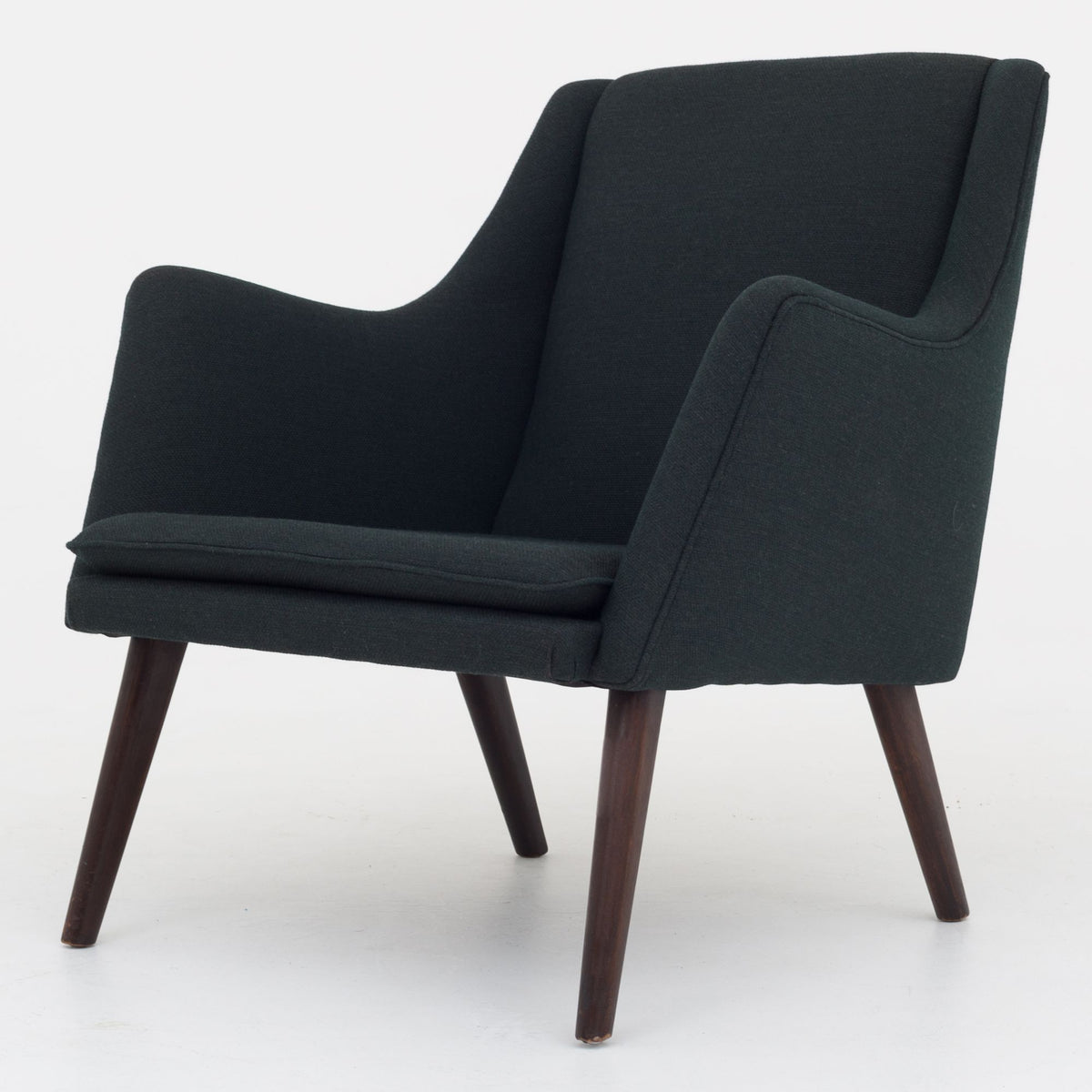 Reupholstered easy chair