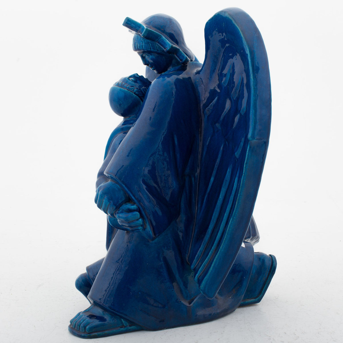 Figure in stoneware