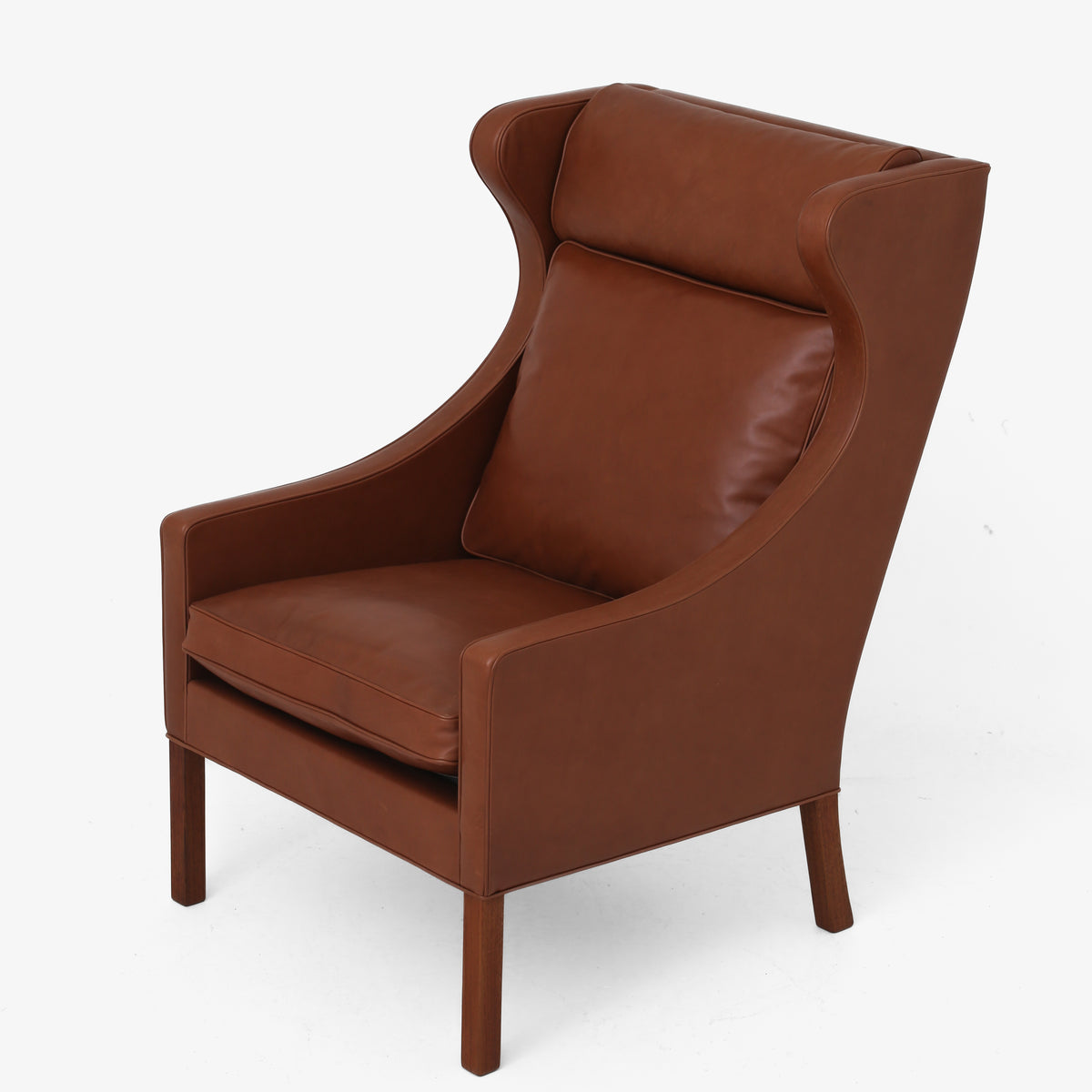 BM 2204 - Wingback Chair in new leather