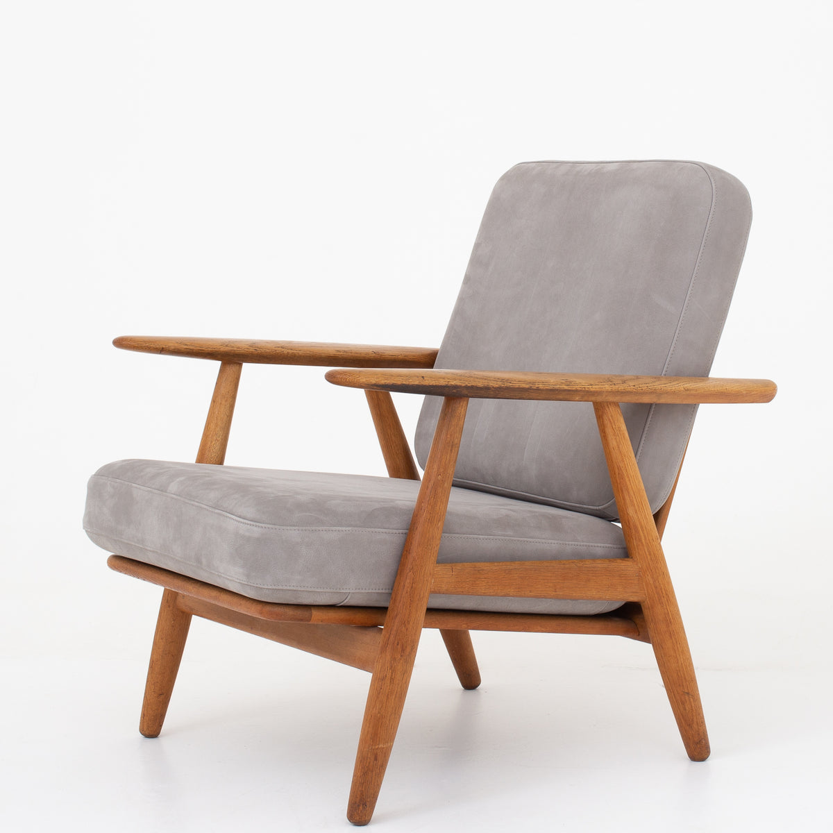 GE 240 - 'The Cigar' easy chair in Royal Nubuck