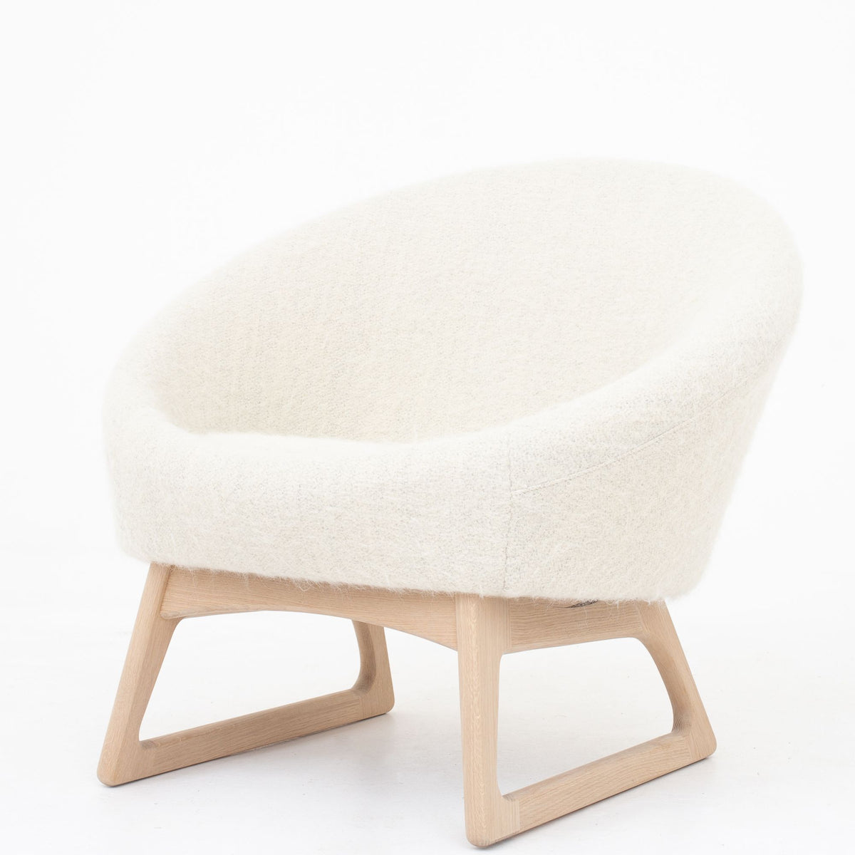 57A - Tub Chair in light wool