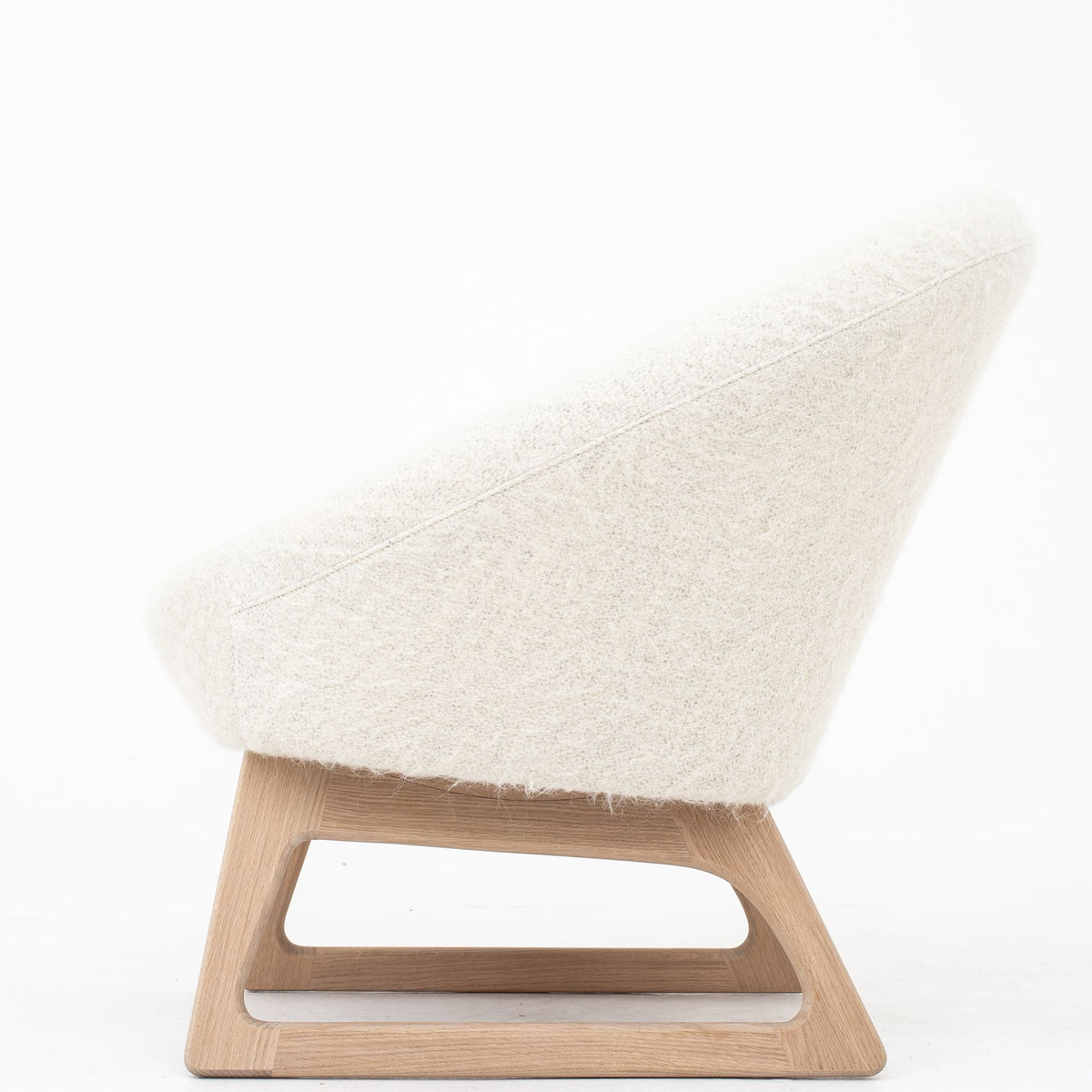 57A - Tub Chair in light wool