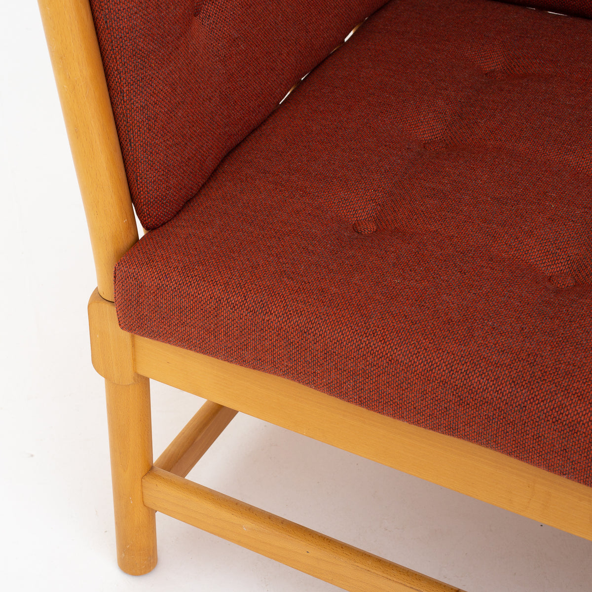 BM 1789 - Reupholstered spoke back sofa