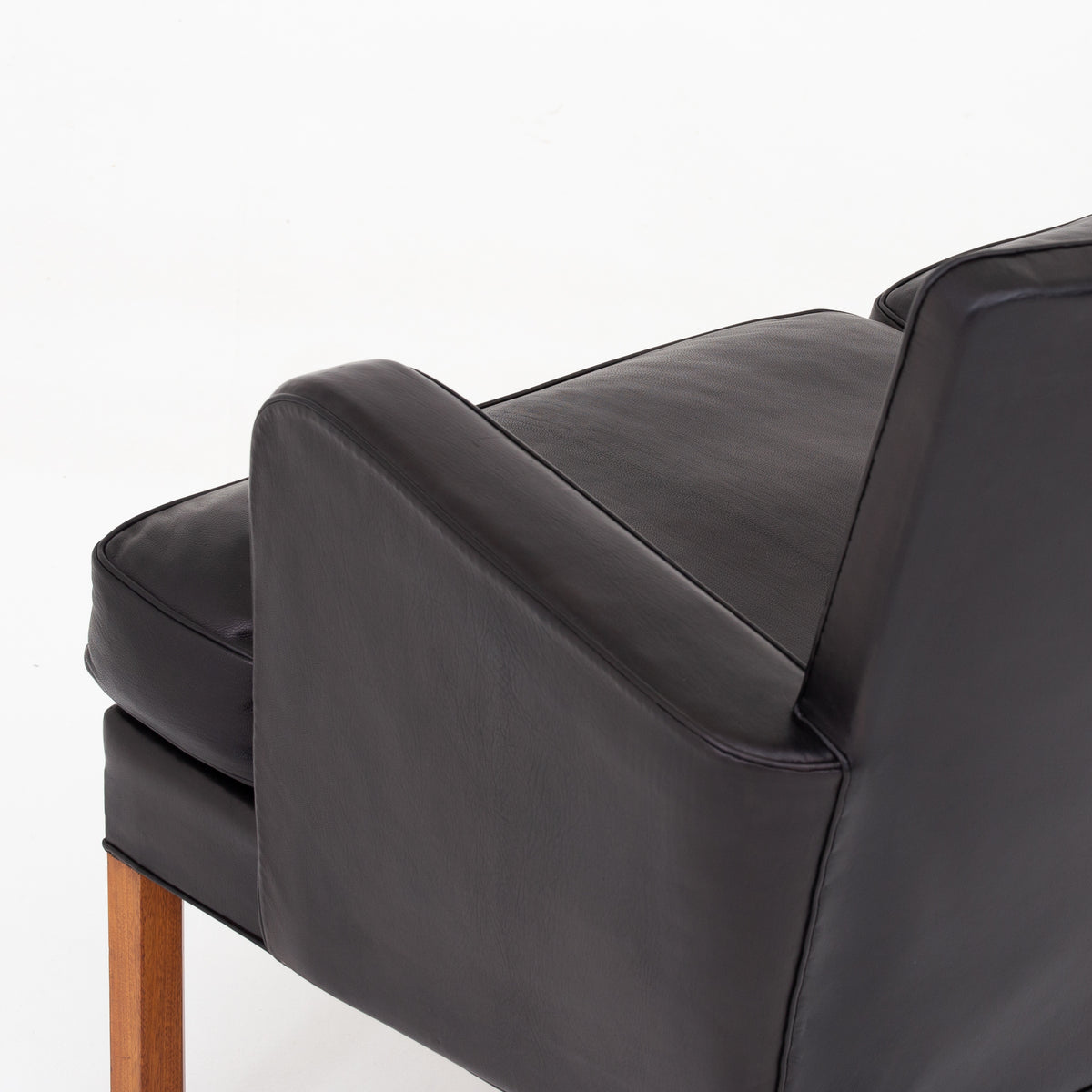 KK 5313 - 3-seater in black Niger leather
