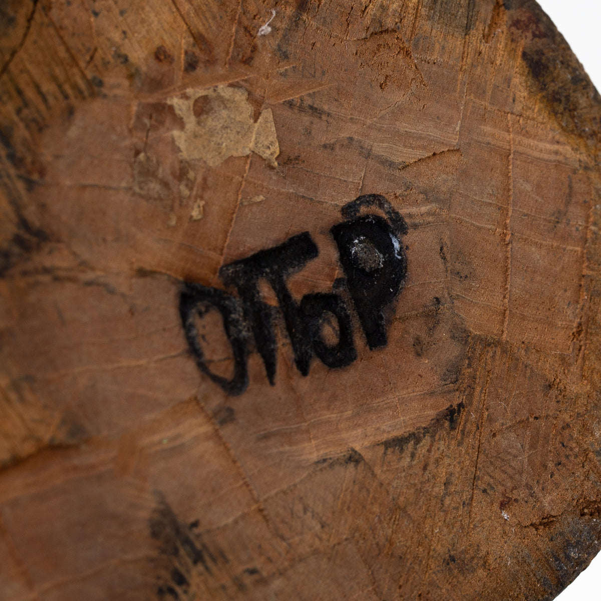 Female figure in wood