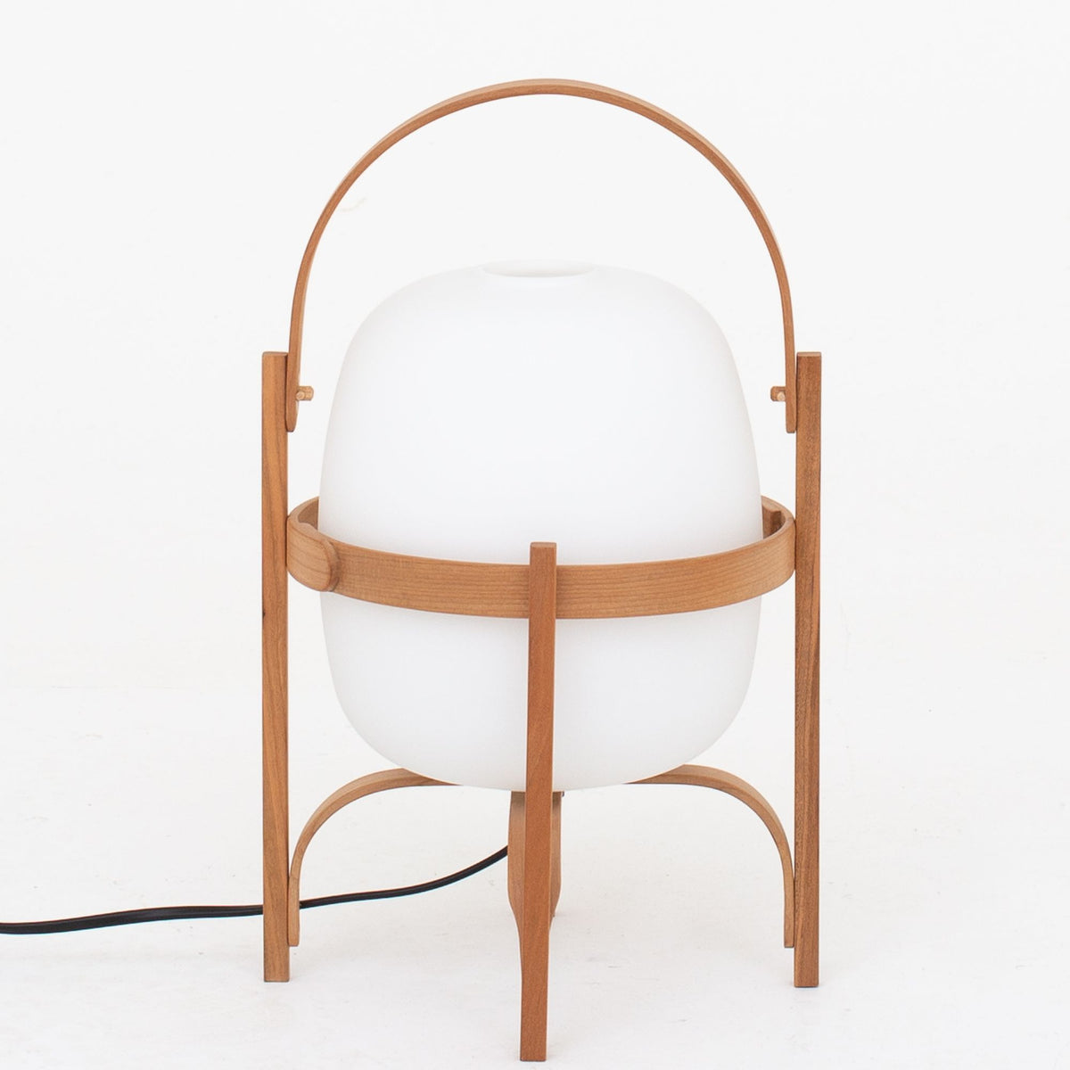 Cestita' table lamp in cherry