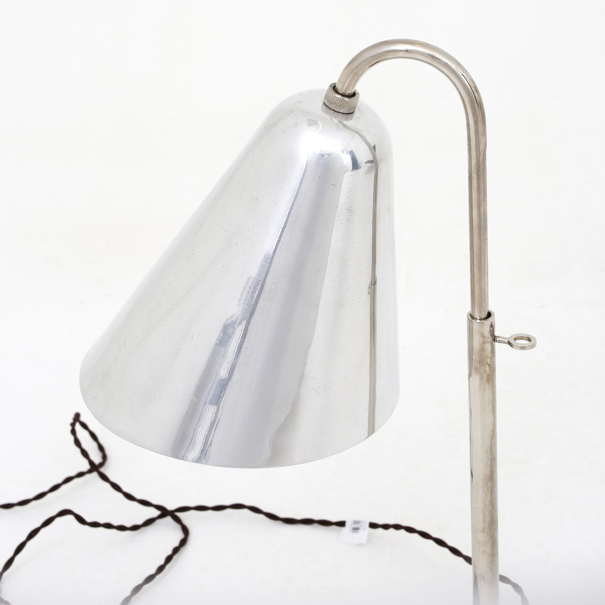 Rare table lamp in metal