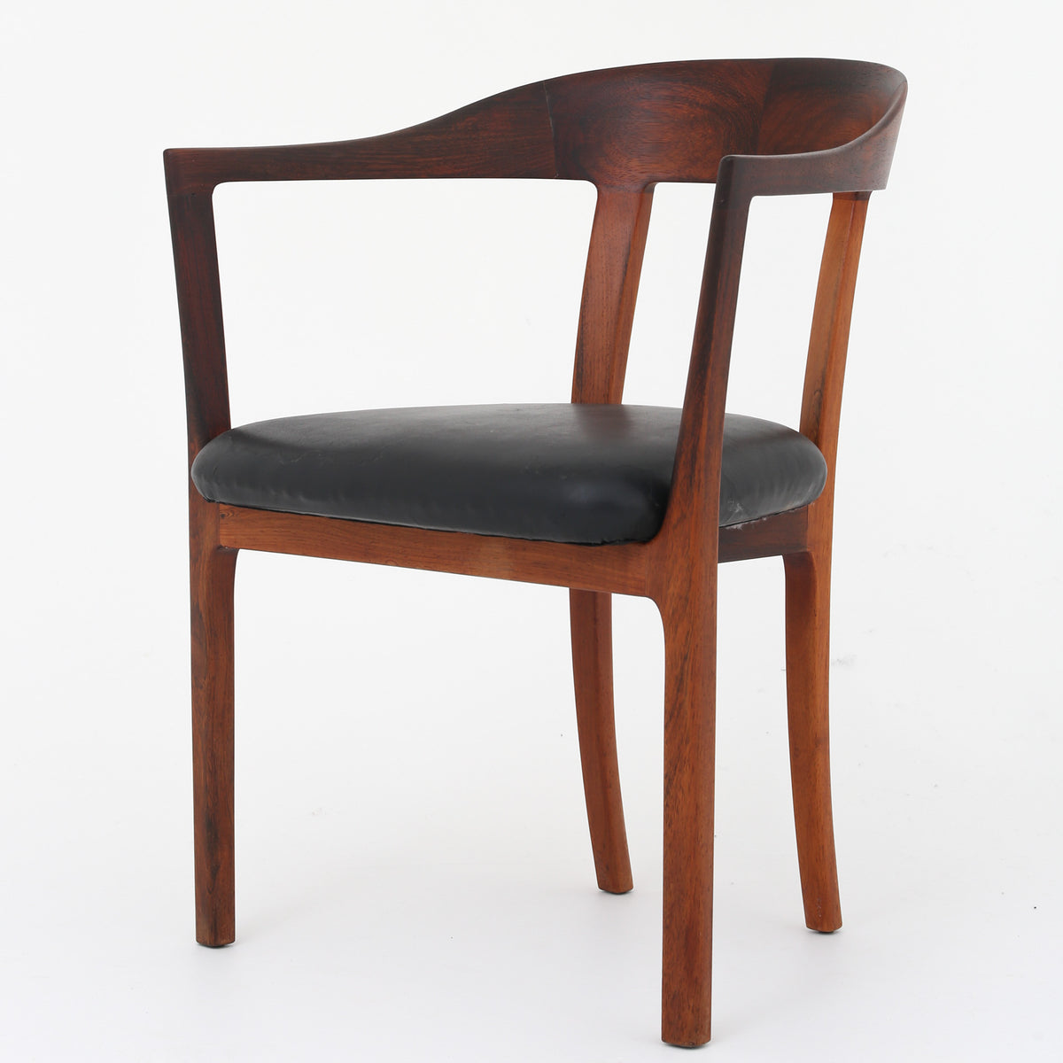 Armchair in rosewood