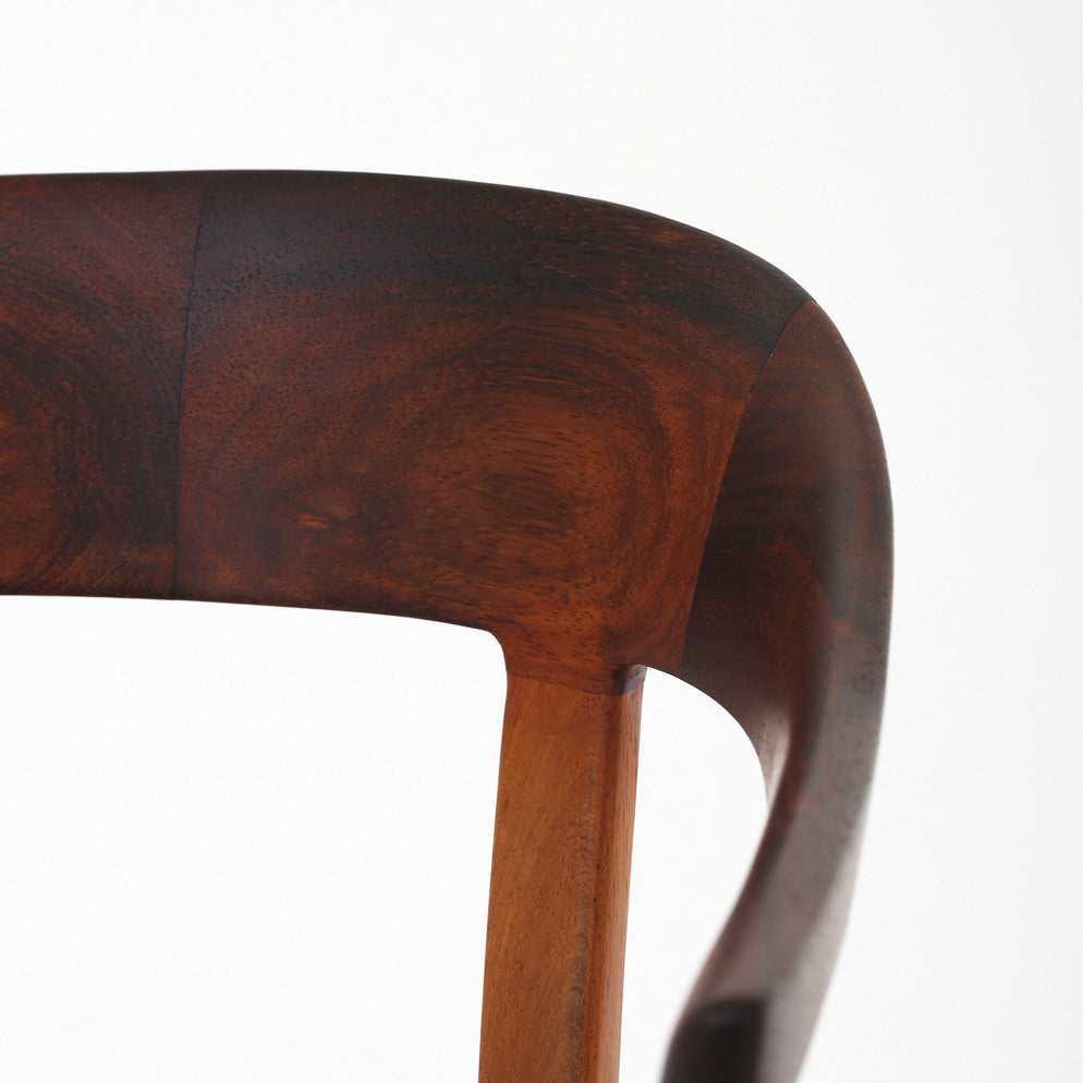 Armchair in rosewood