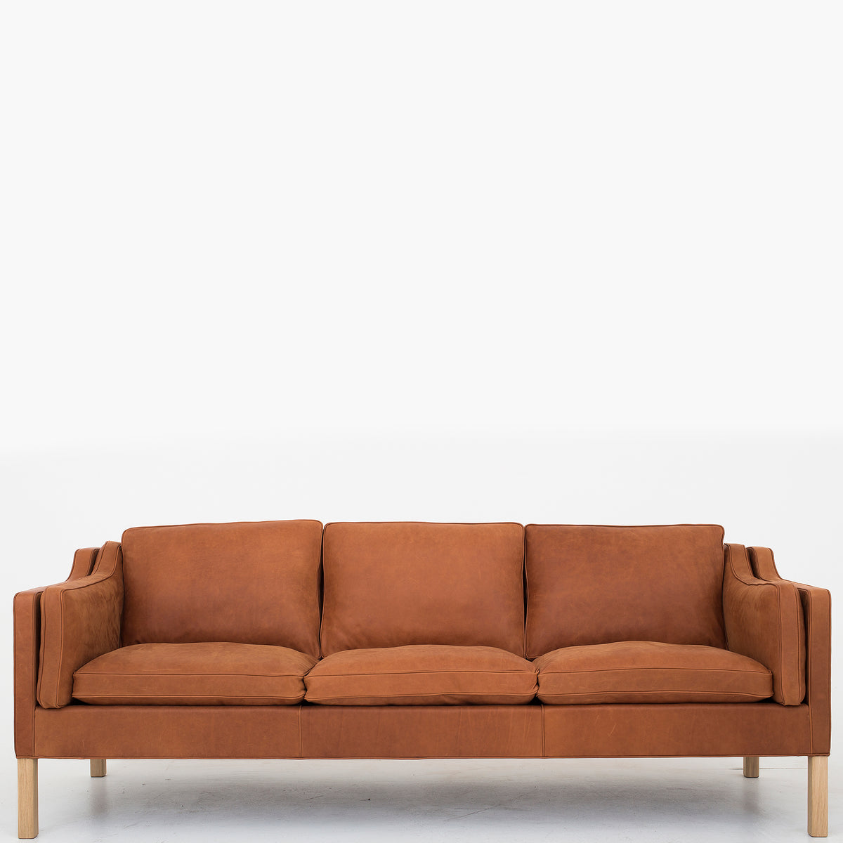 BM 2213 - 3 pers. sofa i Dunes-læder
