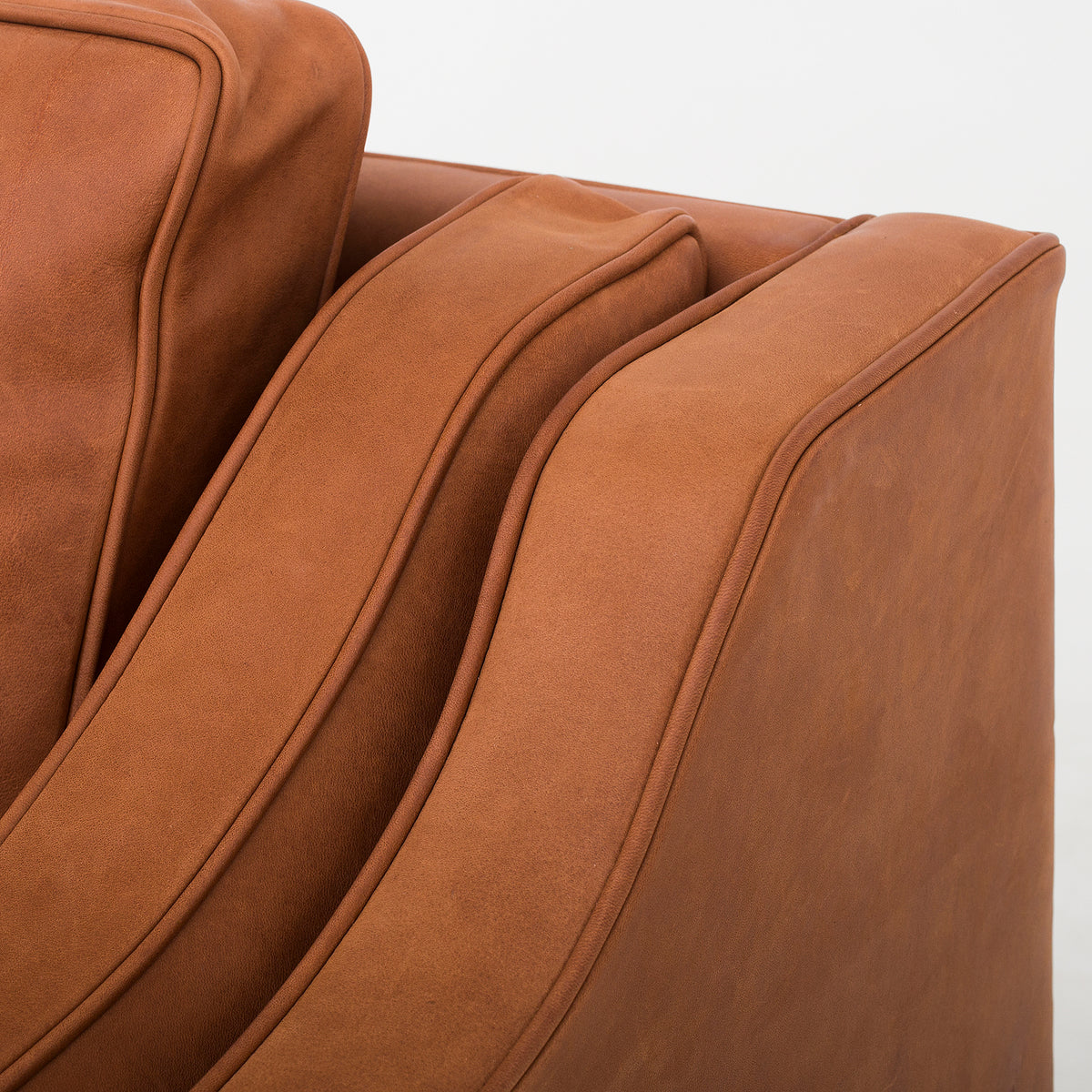 BM 2213 - 3 pers. sofa i Dunes-læder
