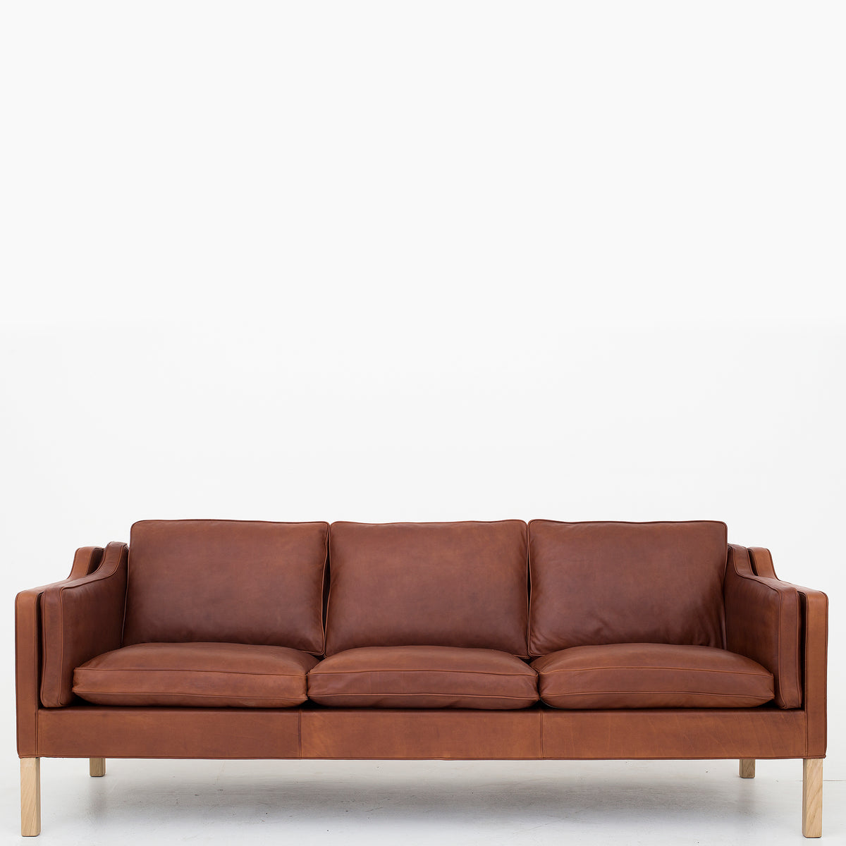 BM 2213 - 3 pers. sofa i Dunes-læder
