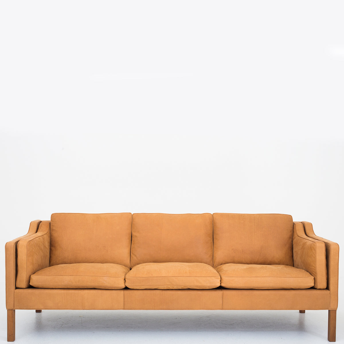 BM 2213 - 3 pers. sofa i Dunes-læder